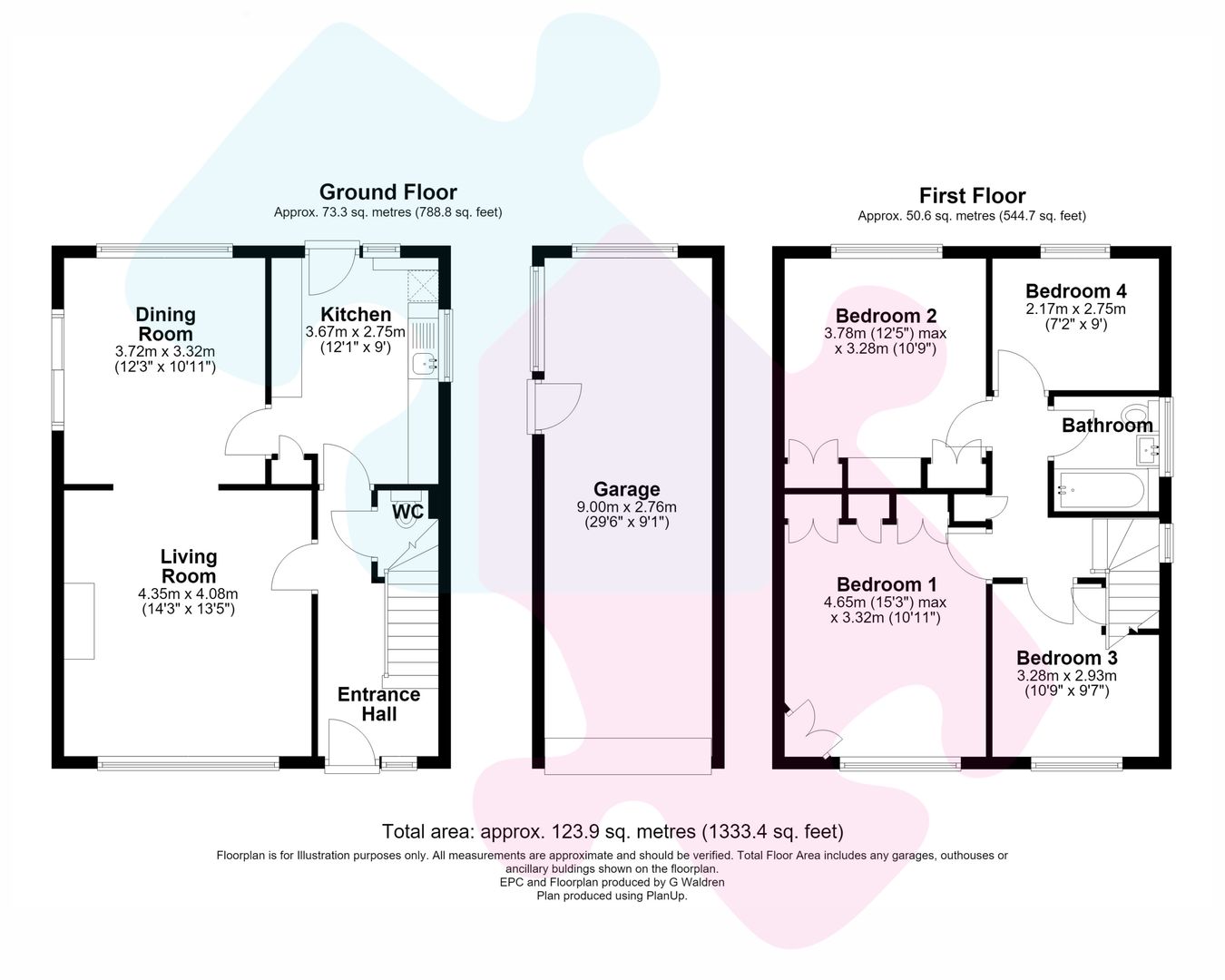 24, Yaverland Drive, BAGSHOT floorplan