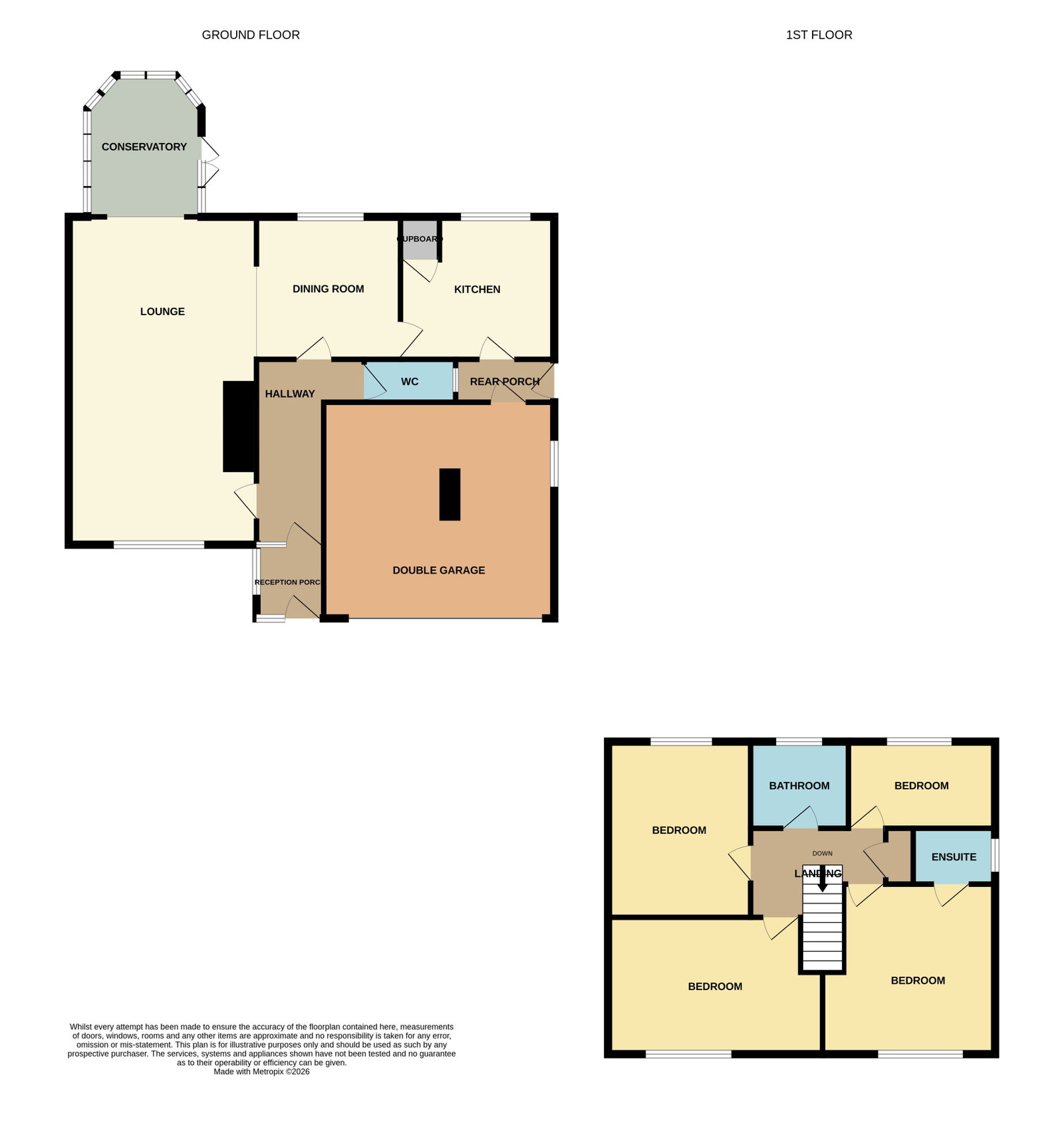 14, Turnavean Road, St. Austell floorplan