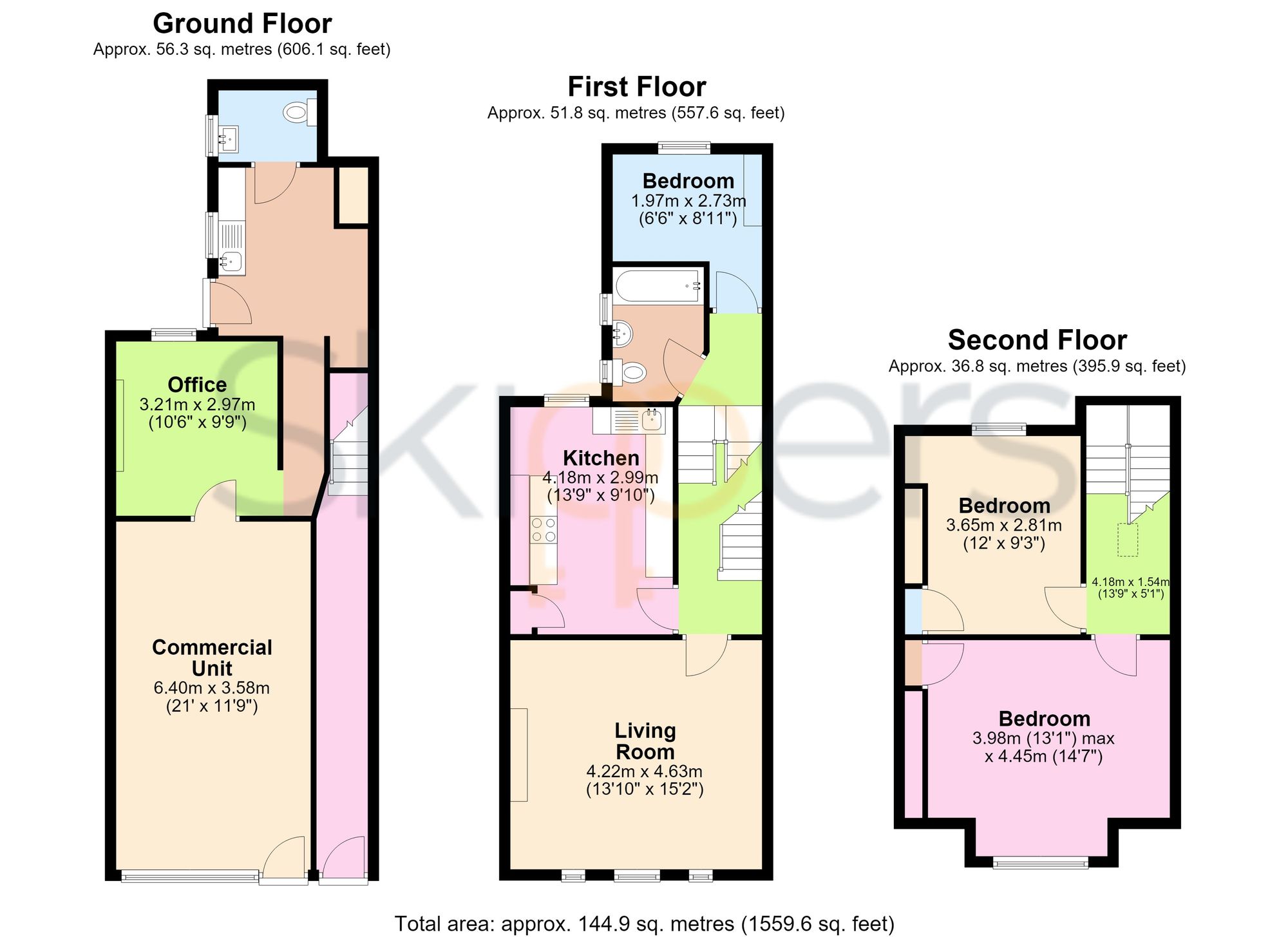 Flat, 184 Dover Road, Folkestone floorplan