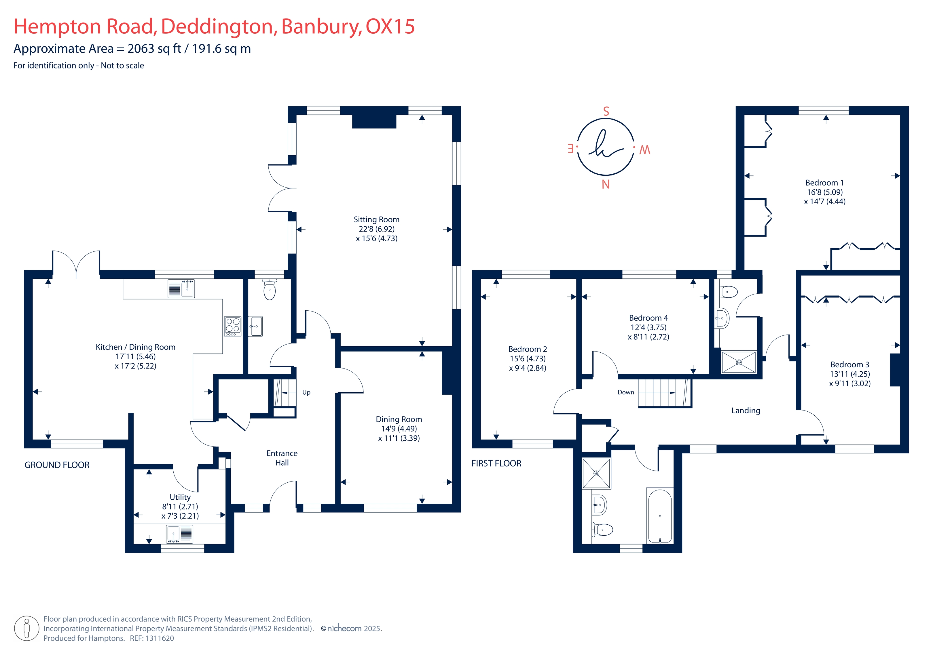 Crouch View, Hempton Road, Deddington floorplan