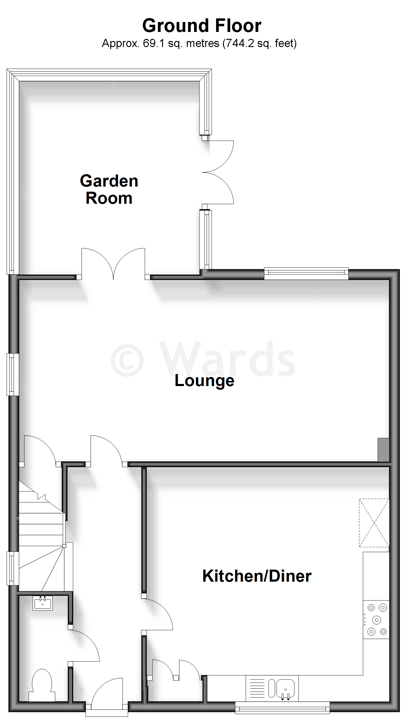 4, Lodge Close, Maidstone floorplan