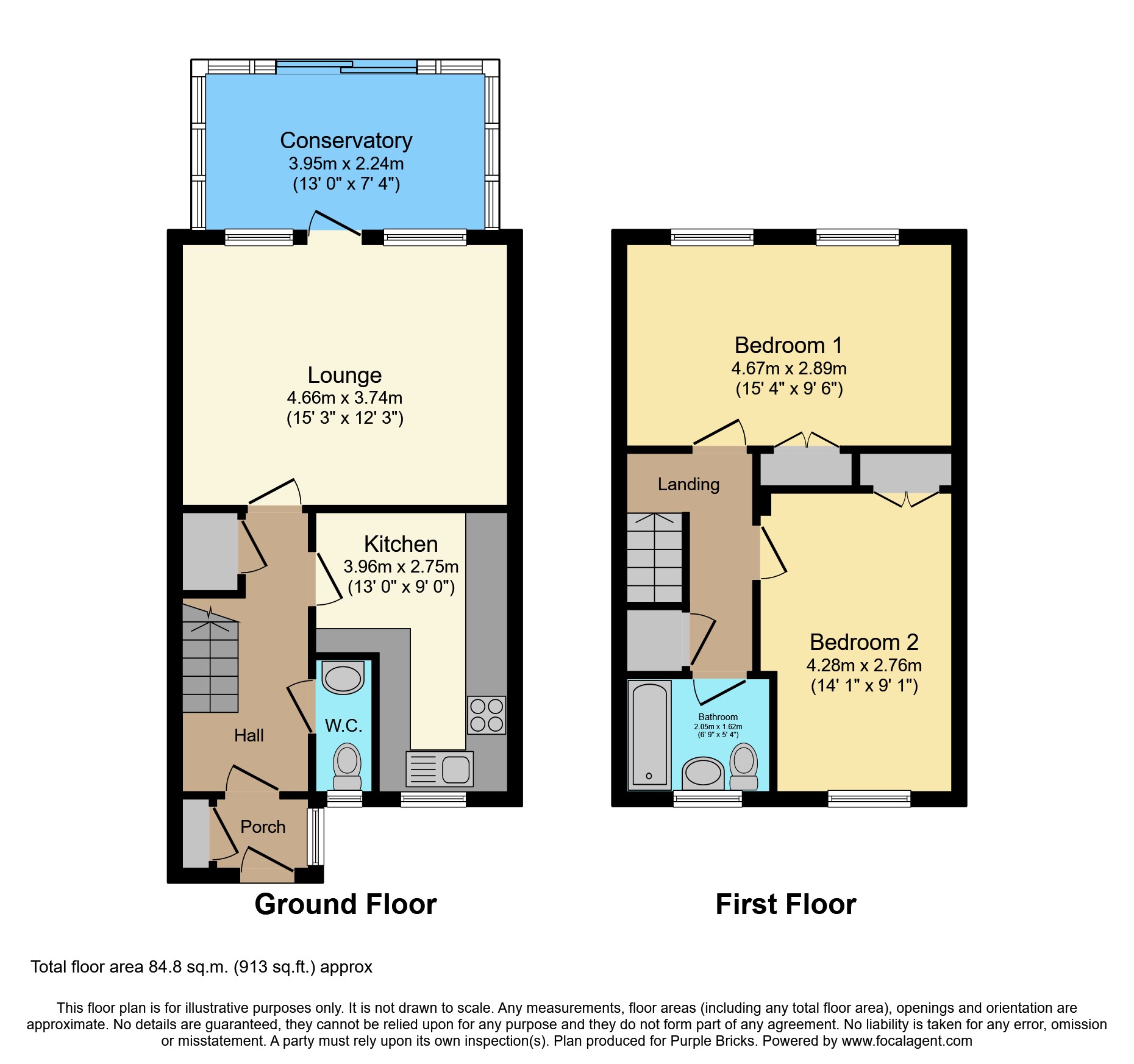 Dinsdale Gardens, Rustington BN16, 2 bedroom terraced house for sale