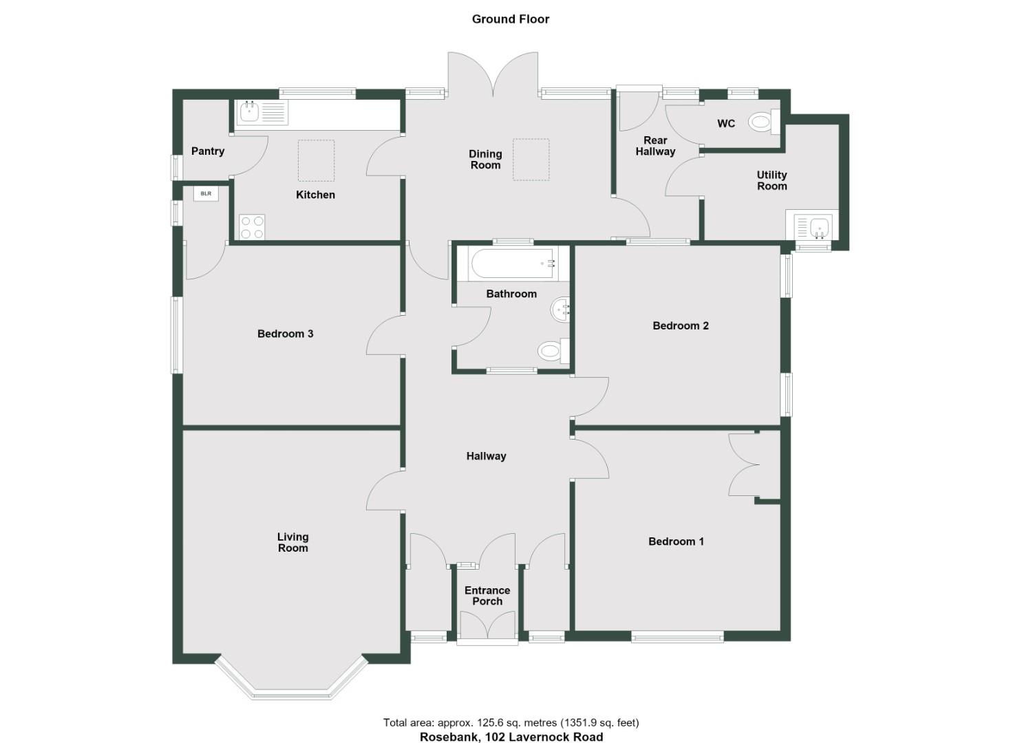 Rosebank, 102, Lavernock Road, Penarth floorplan