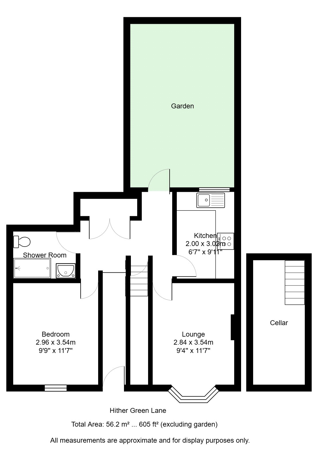 Hither Green Lane, London floorplan