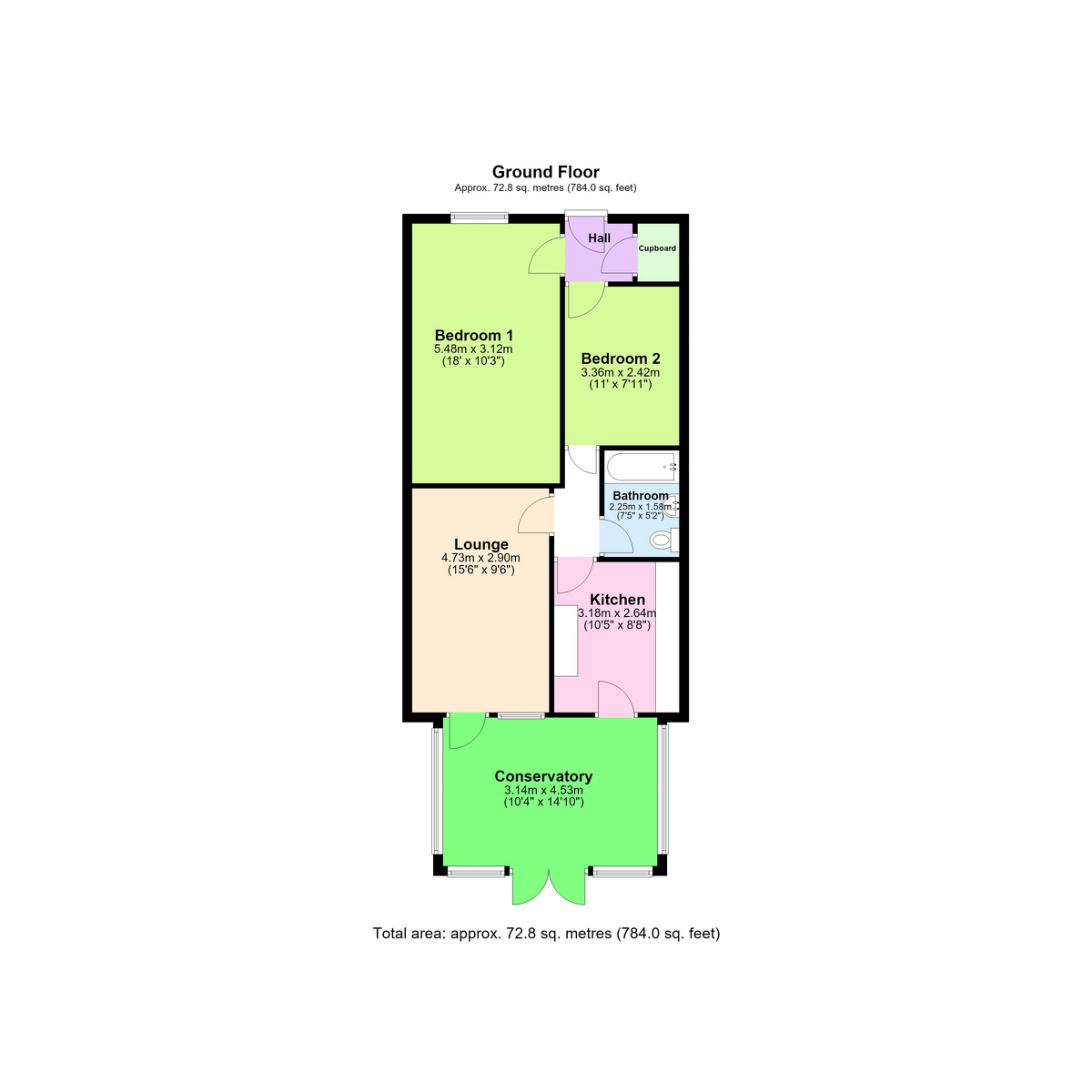 Kingsway Mews, Westcliff-on-sea floorplan