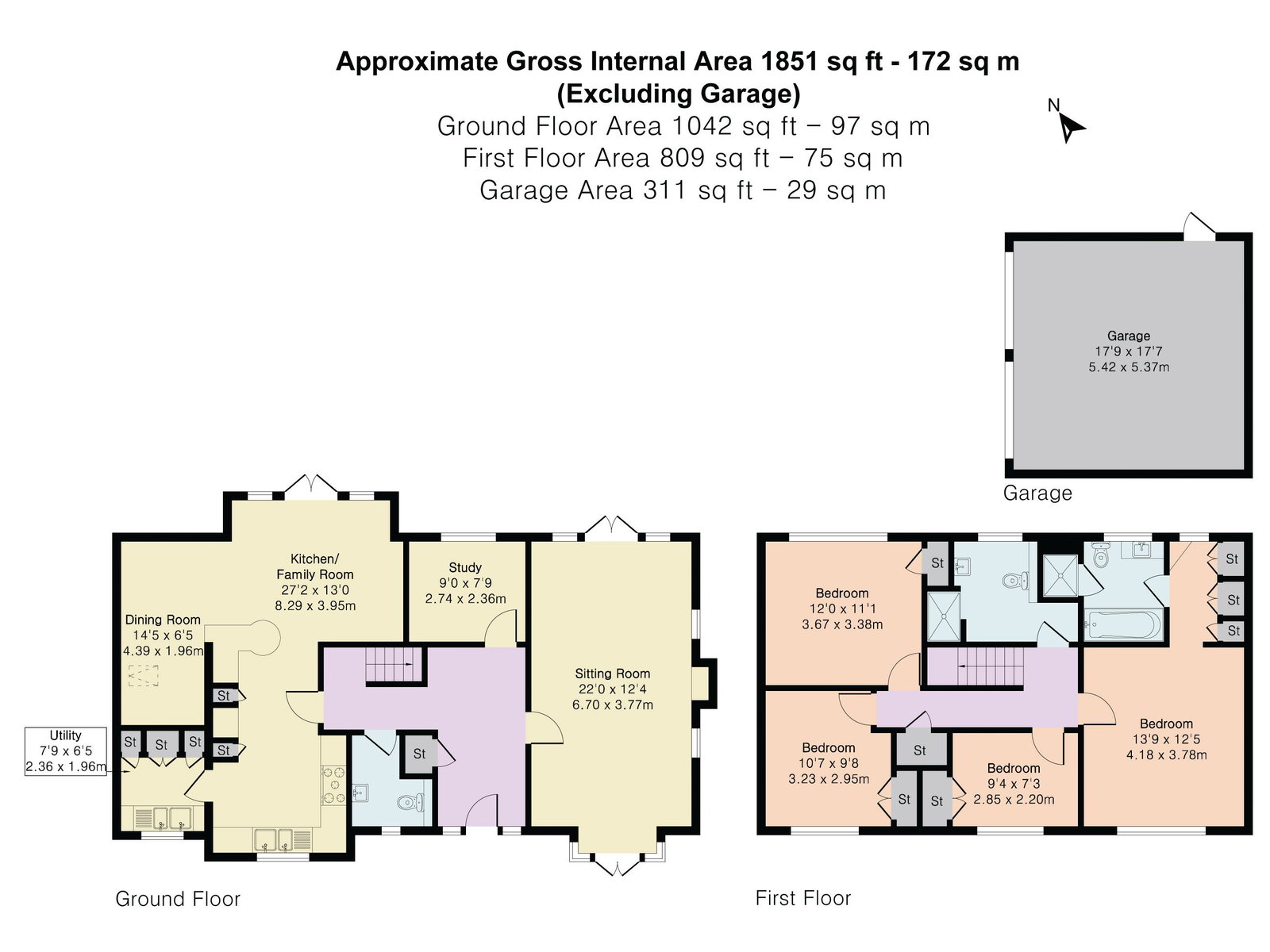 30, Gilmais, Leatherhead floorplan