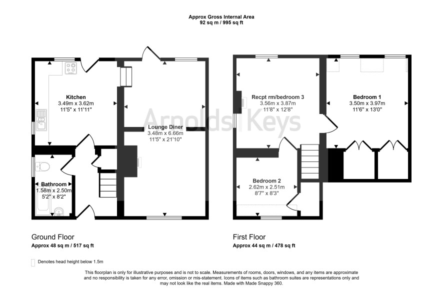 5 the Loke, East Beckham, Norwich floorplan