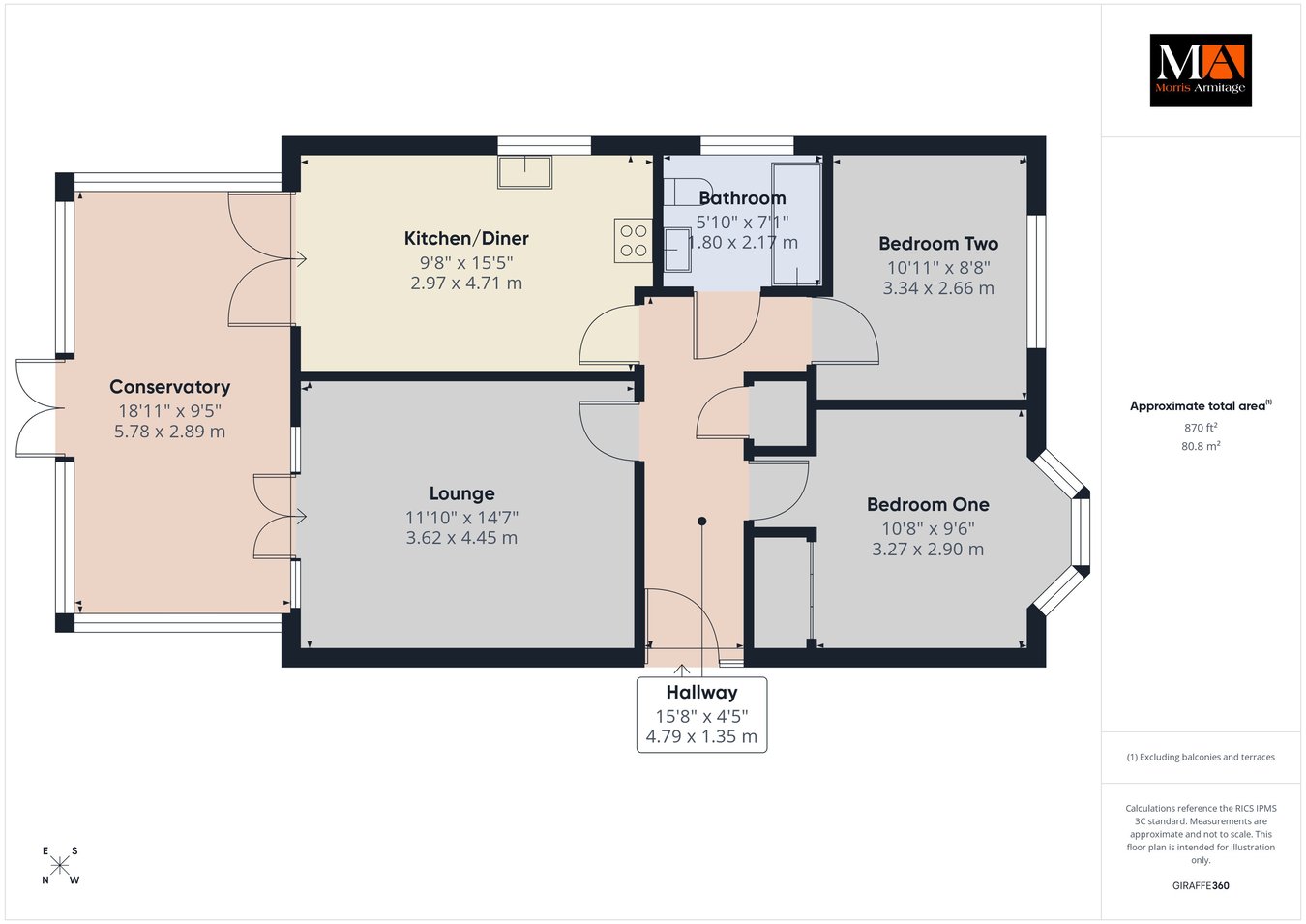 12, Whetstone Way, Wisbech floorplan
