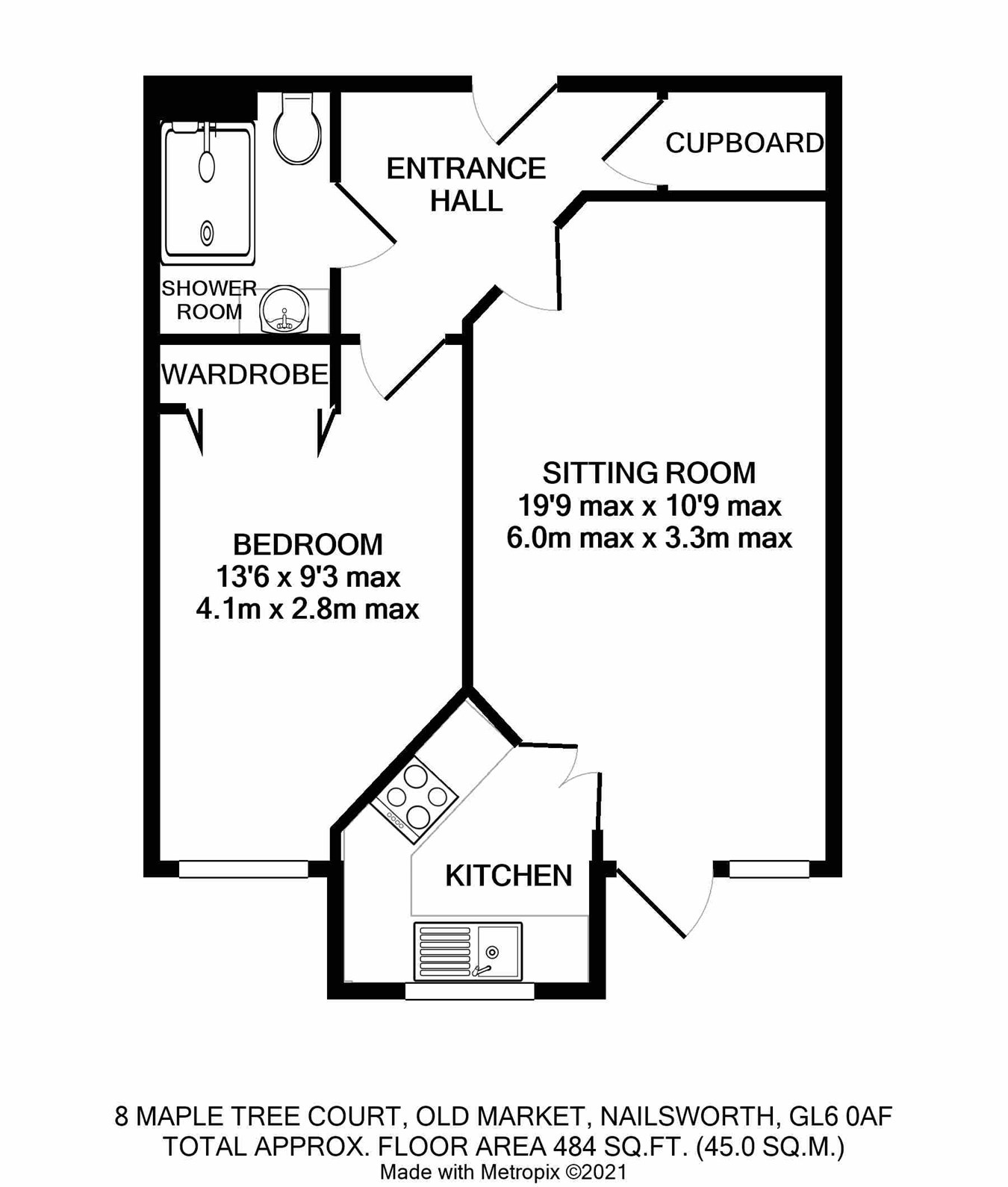 Maple Tree Court, Old Market, Nailsworth GL6, 1 bedroom property for