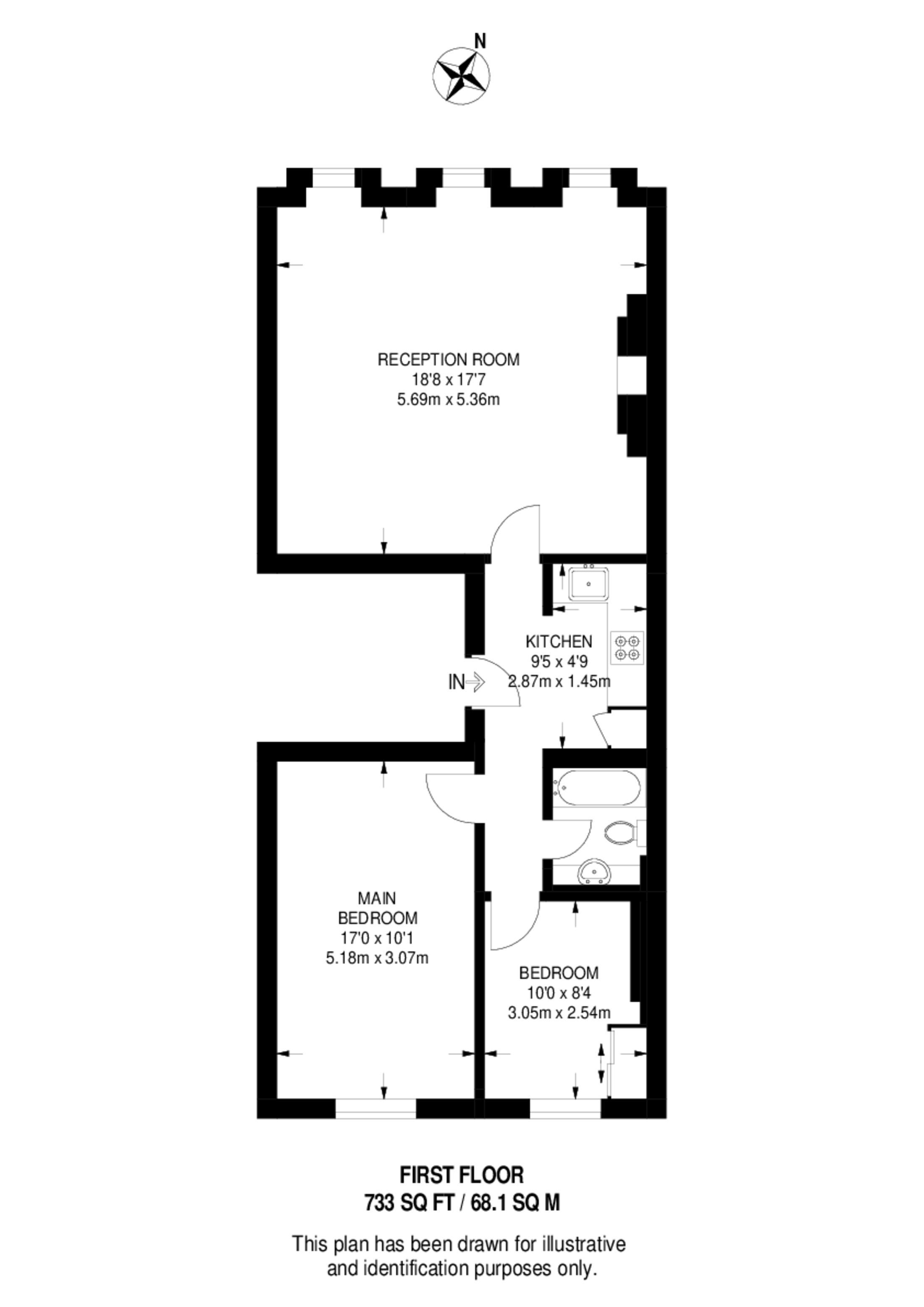 The Strand, Covent Garden floorplan