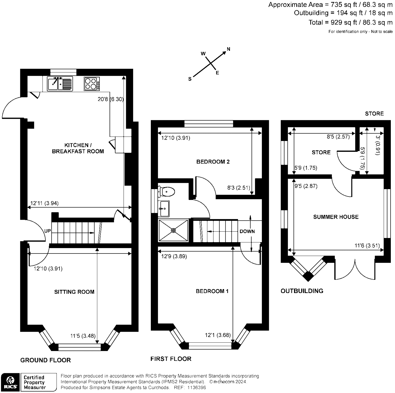 2 bed semidetached house for sale in Hart Road, Byfleet KT14