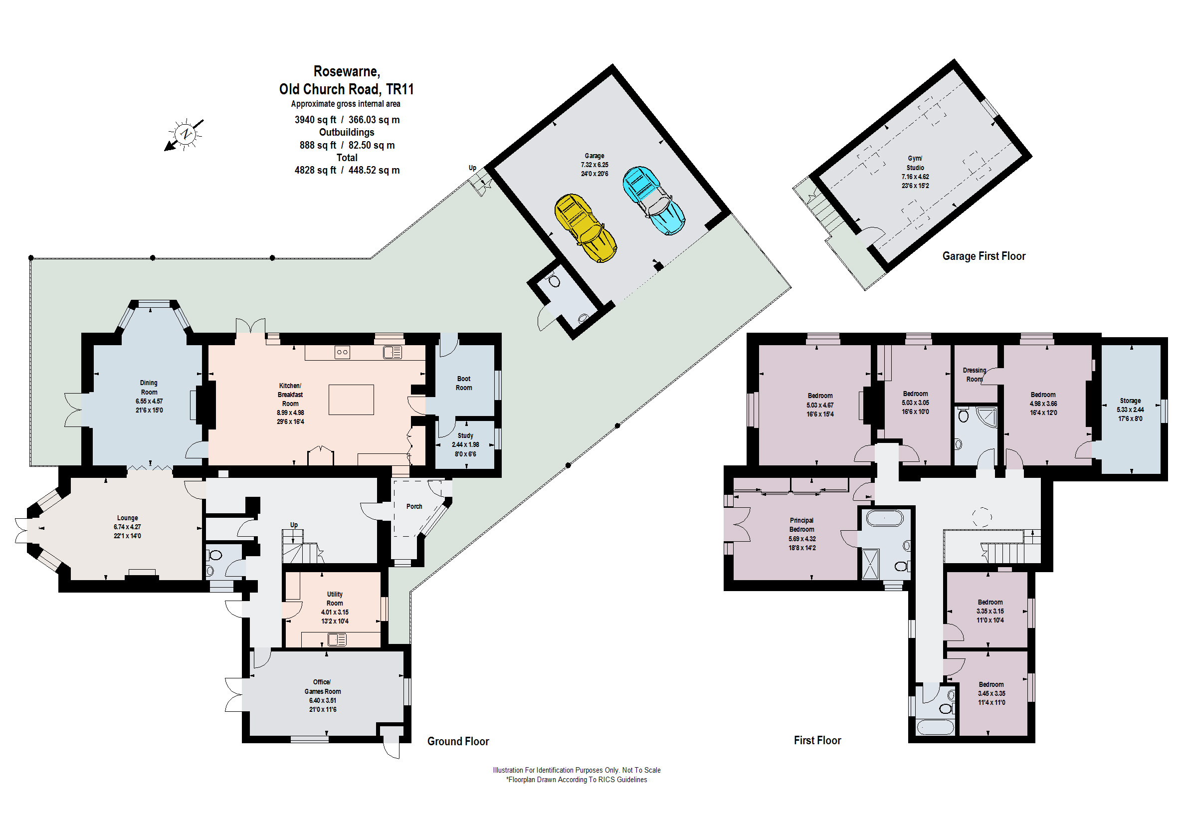 Rosewarne,, Old Church Road, Falmouth floorplan