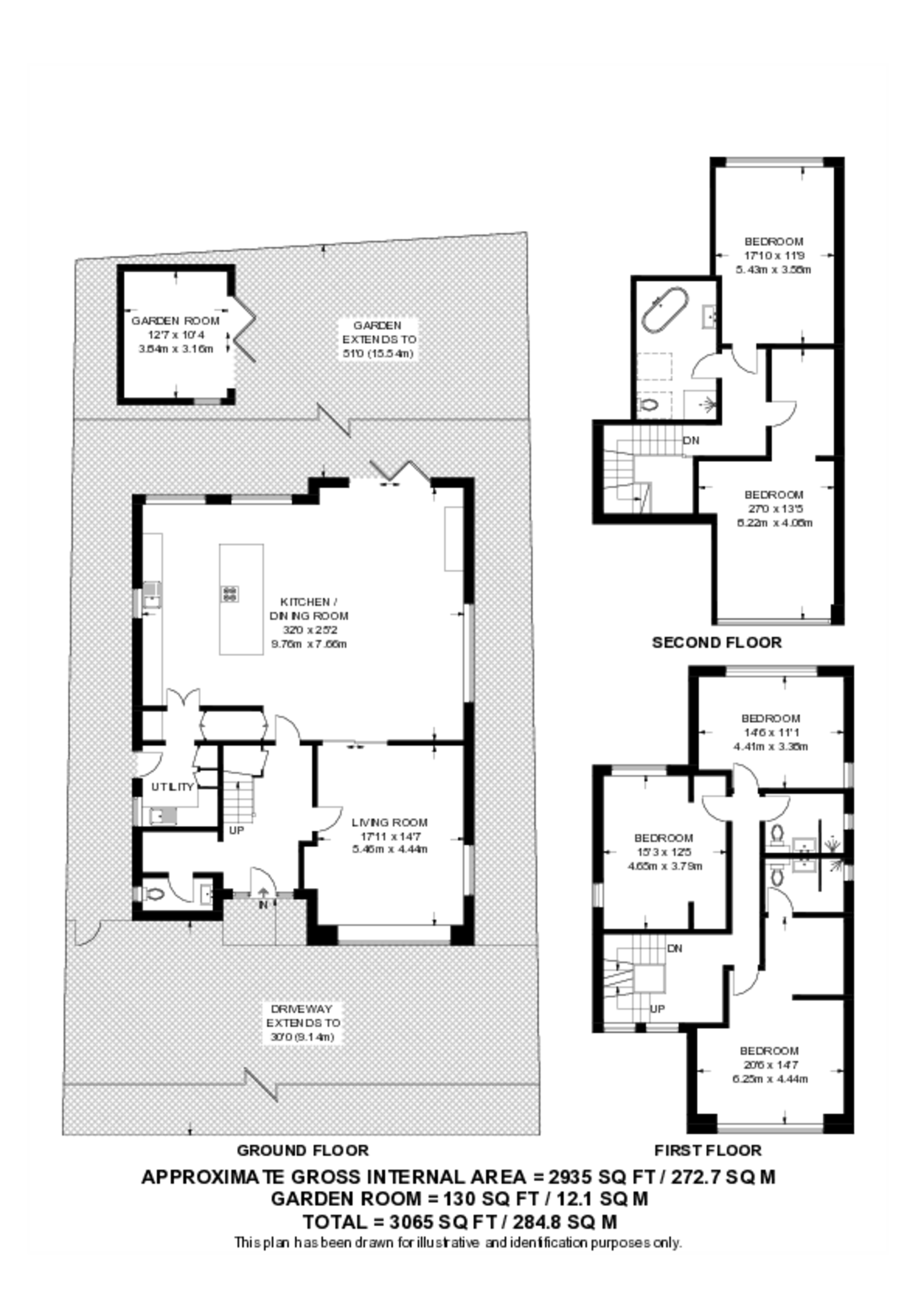 Kingston Vale, Kingston Vale floorplan