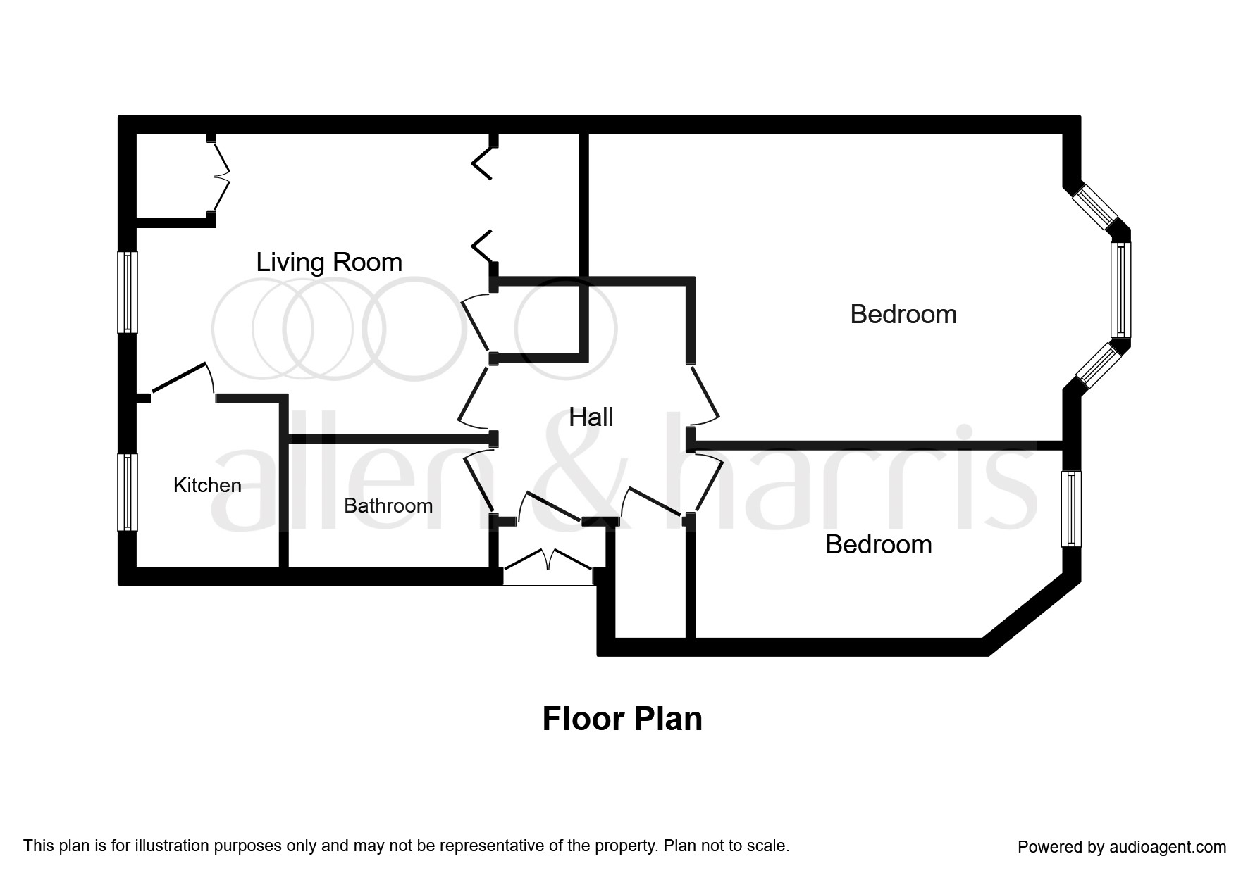 2 Bedrooms Flat for sale in Pollokshaws Road, Shawlands, Glasgow G43