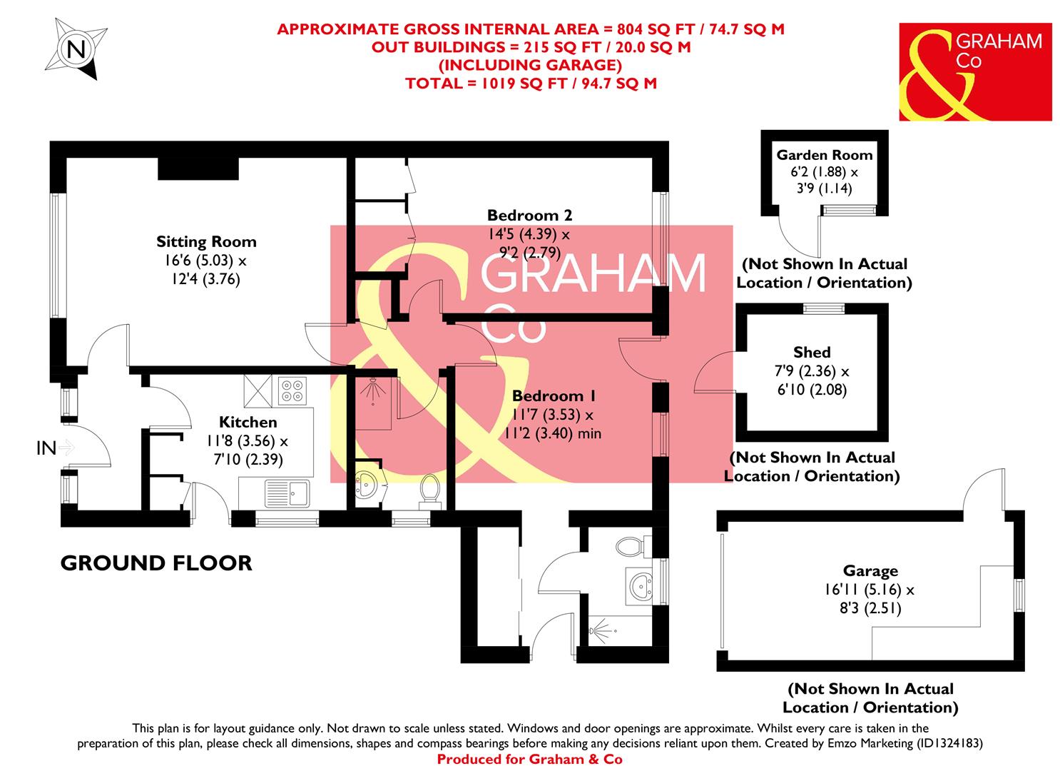15, Chaucer Avenue, Andover floorplan