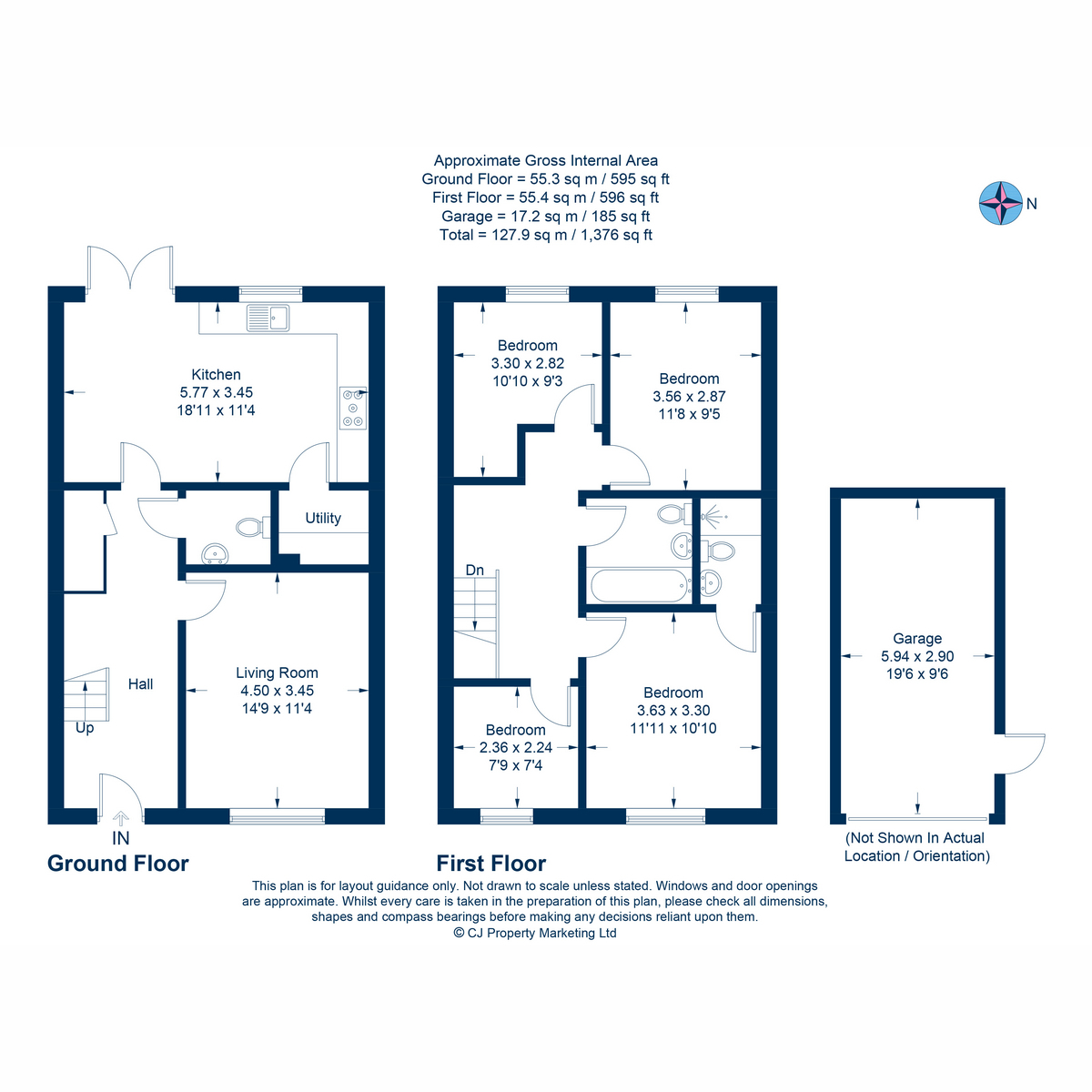 10, Chequers End, Harwell floorplan