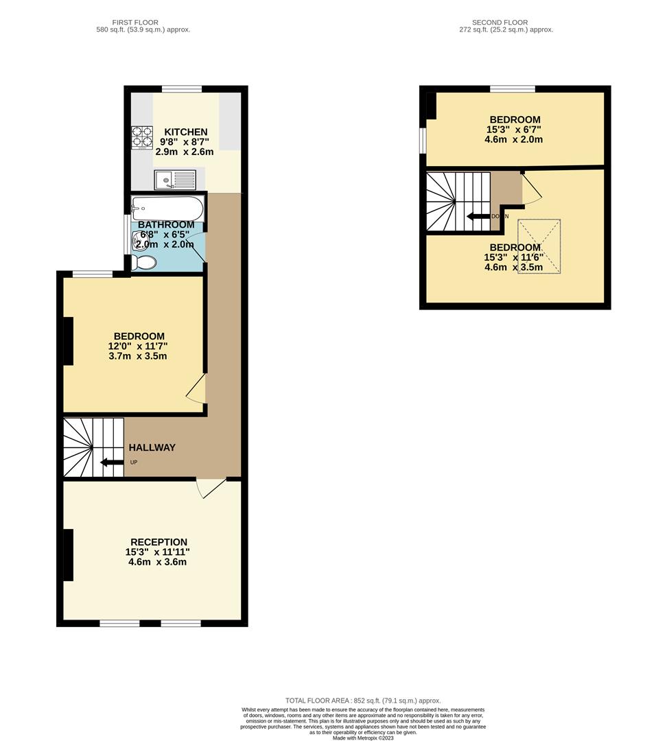 67b, Crescent Road, South Woodford floorplan