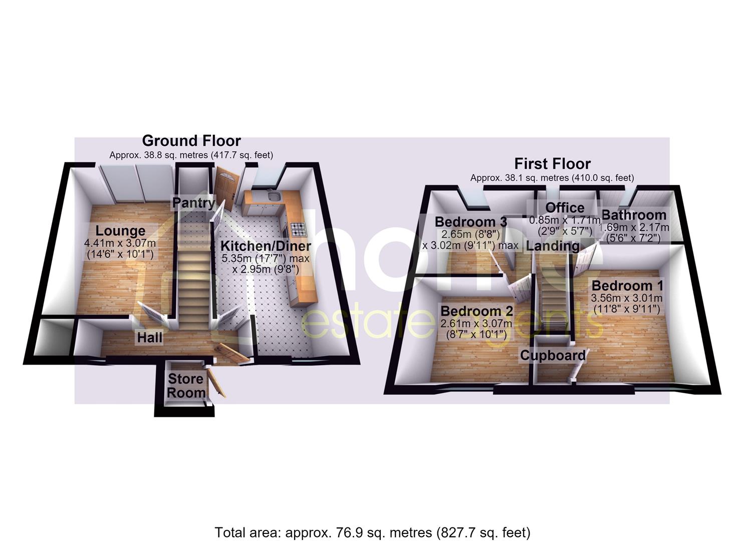 36, Friezland Close, Stalybridge floorplan