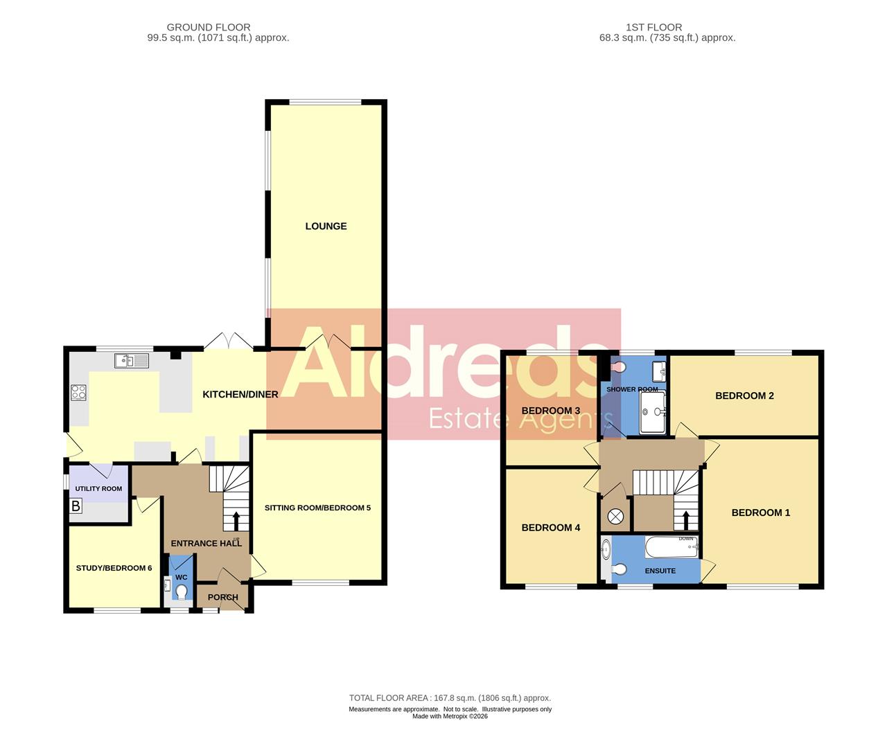 27, Clydesdale Rise, Great Yarmouth floorplan