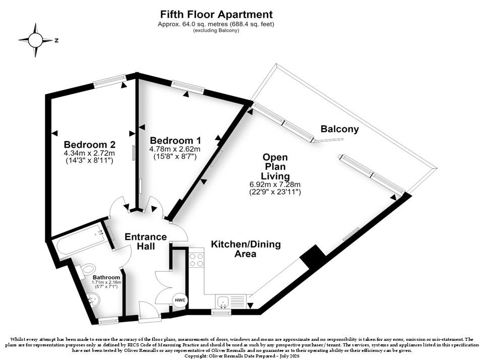 27 Phoenix Point, Poplar Place, Thamesmead floorplan