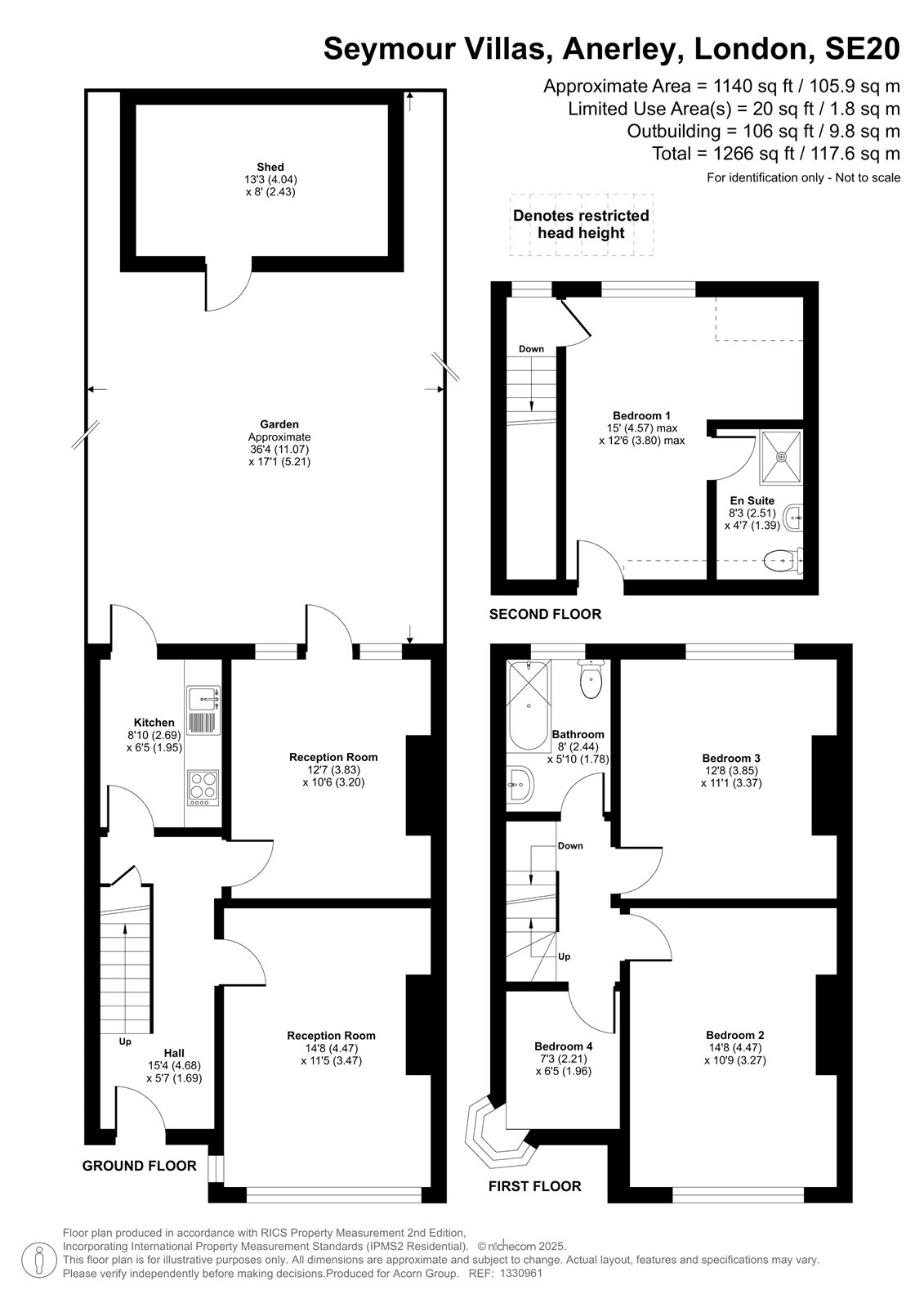 42, Seymour Villas, London floorplan