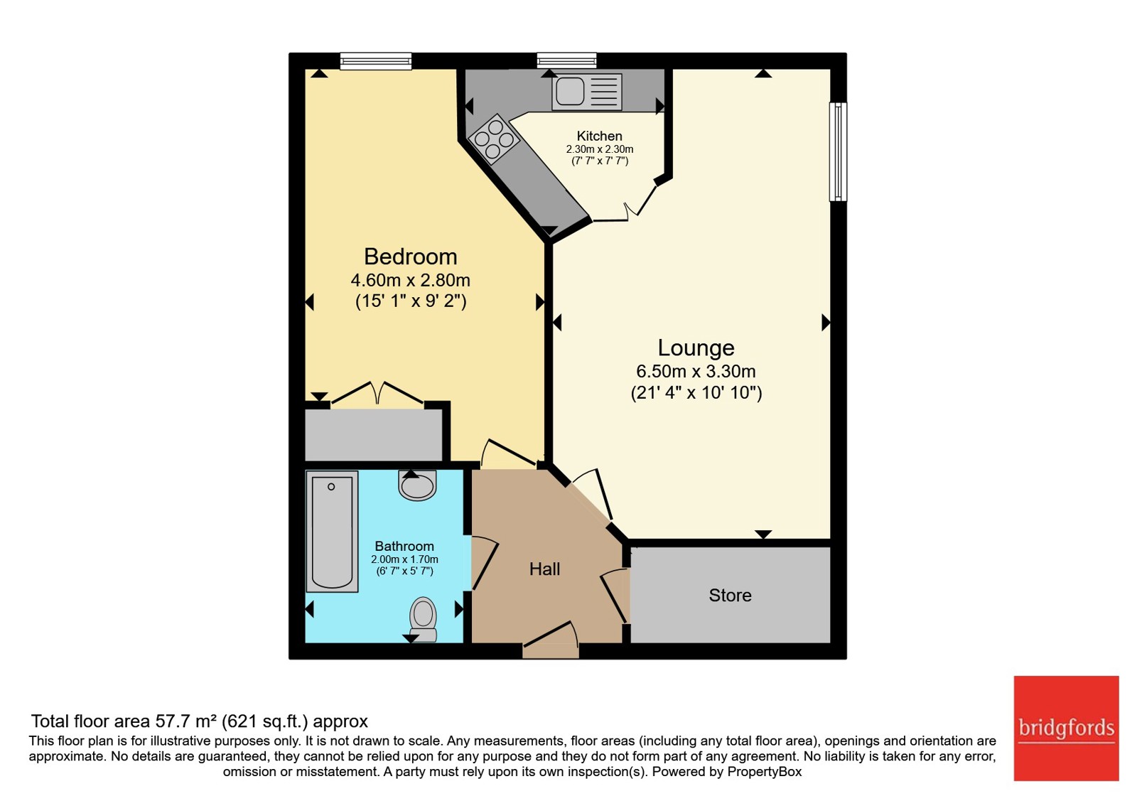 26, Fairweather Court, Darlington floorplan