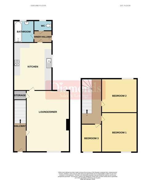 Thomas Street, Caerphilly floorplan