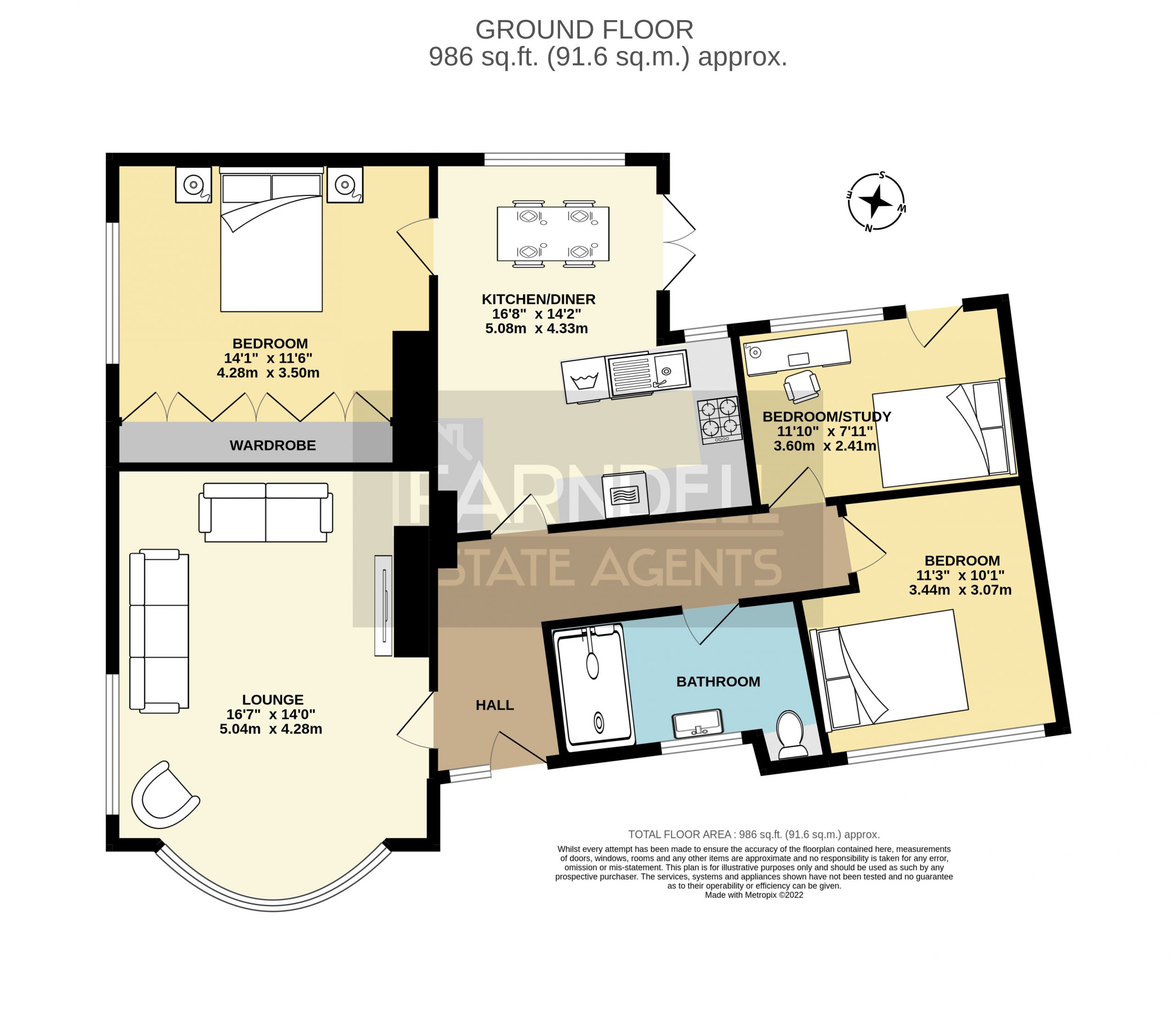Ley Road, Felpham, Bognor Regis, West Sussex. PO22, 3 bedroom semi