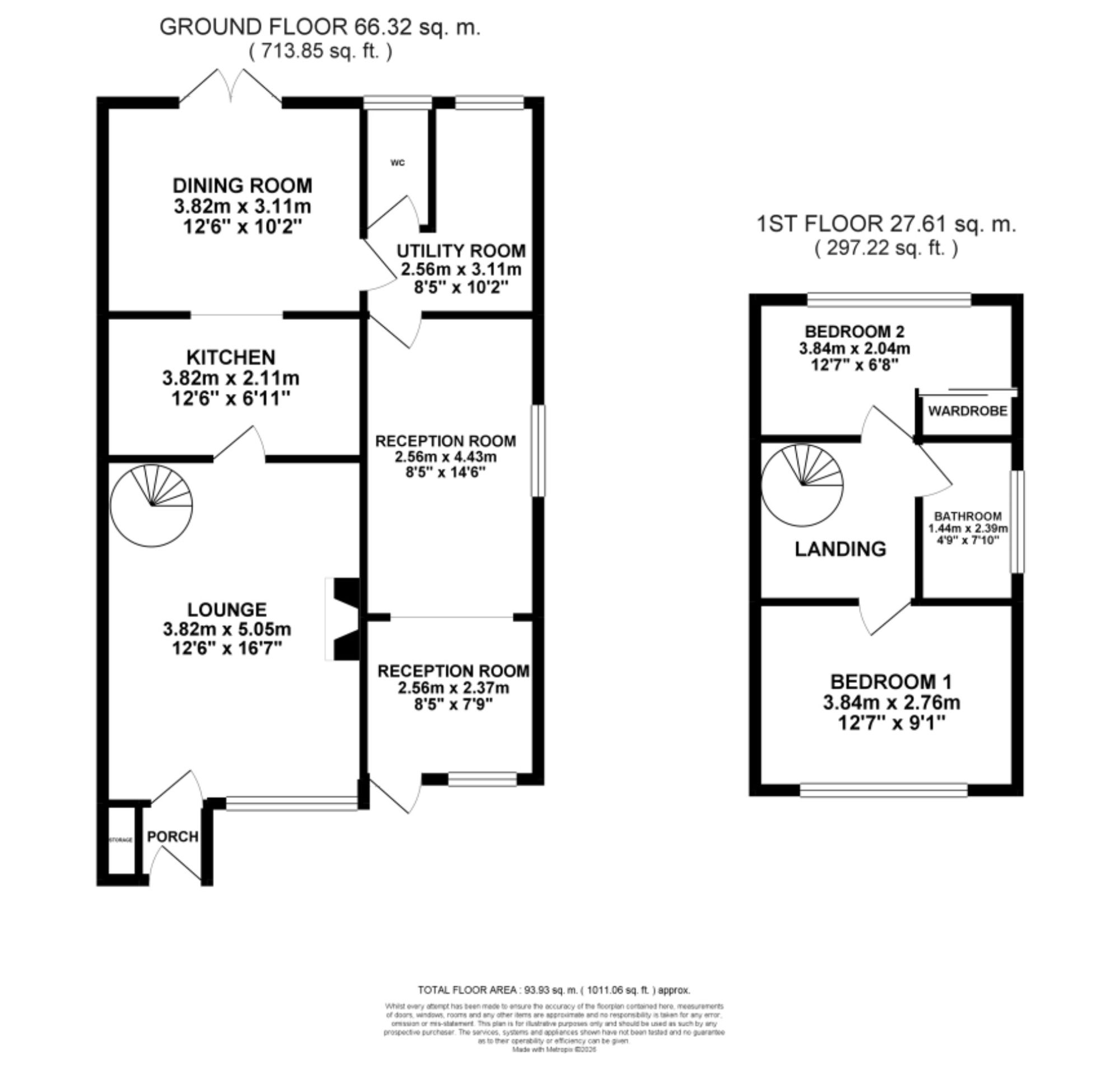 3 Cheltenham Avenue, Stoke-On-Trent floorplan