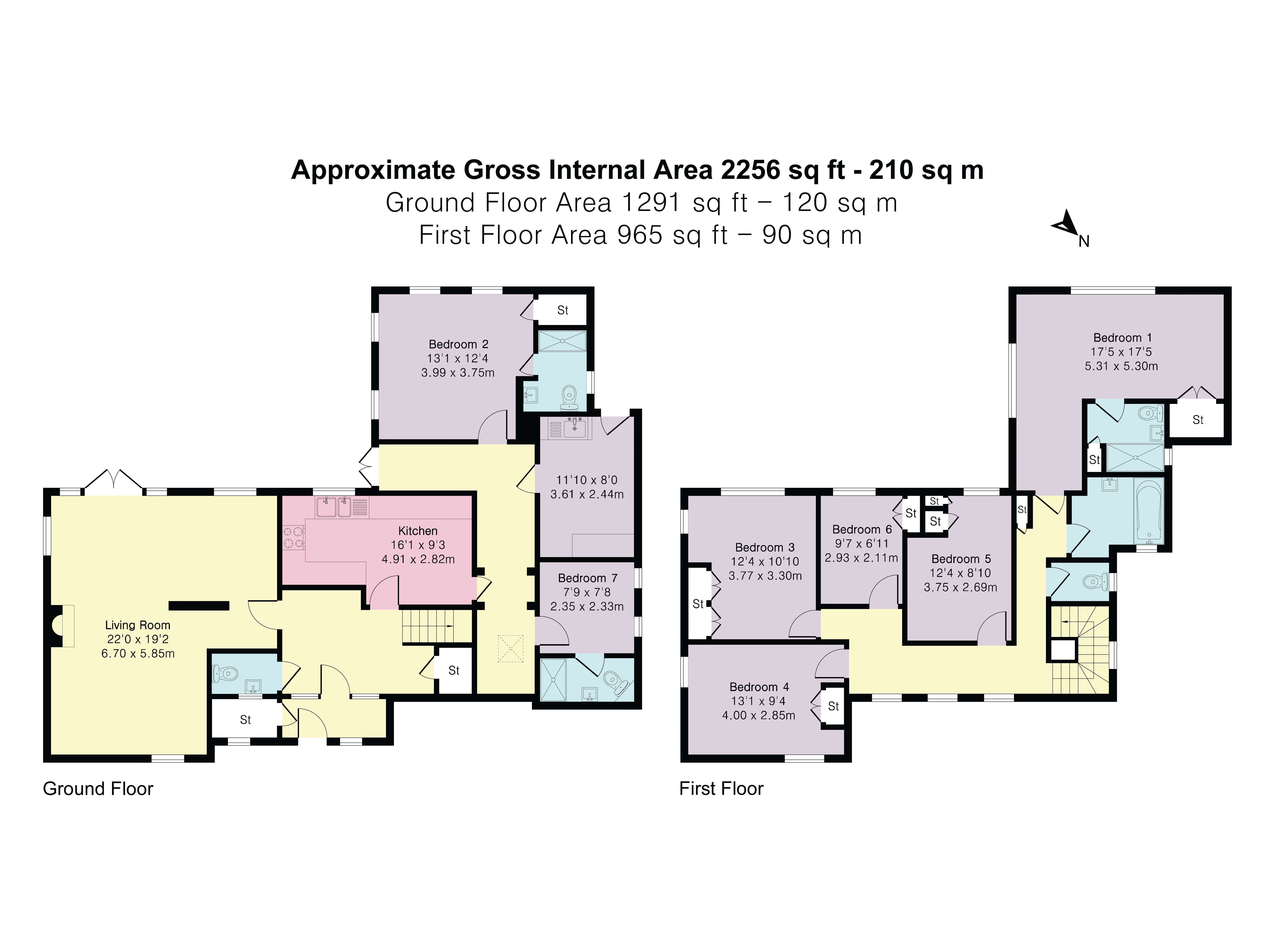 12, Arnolds Way, Oxford floorplan