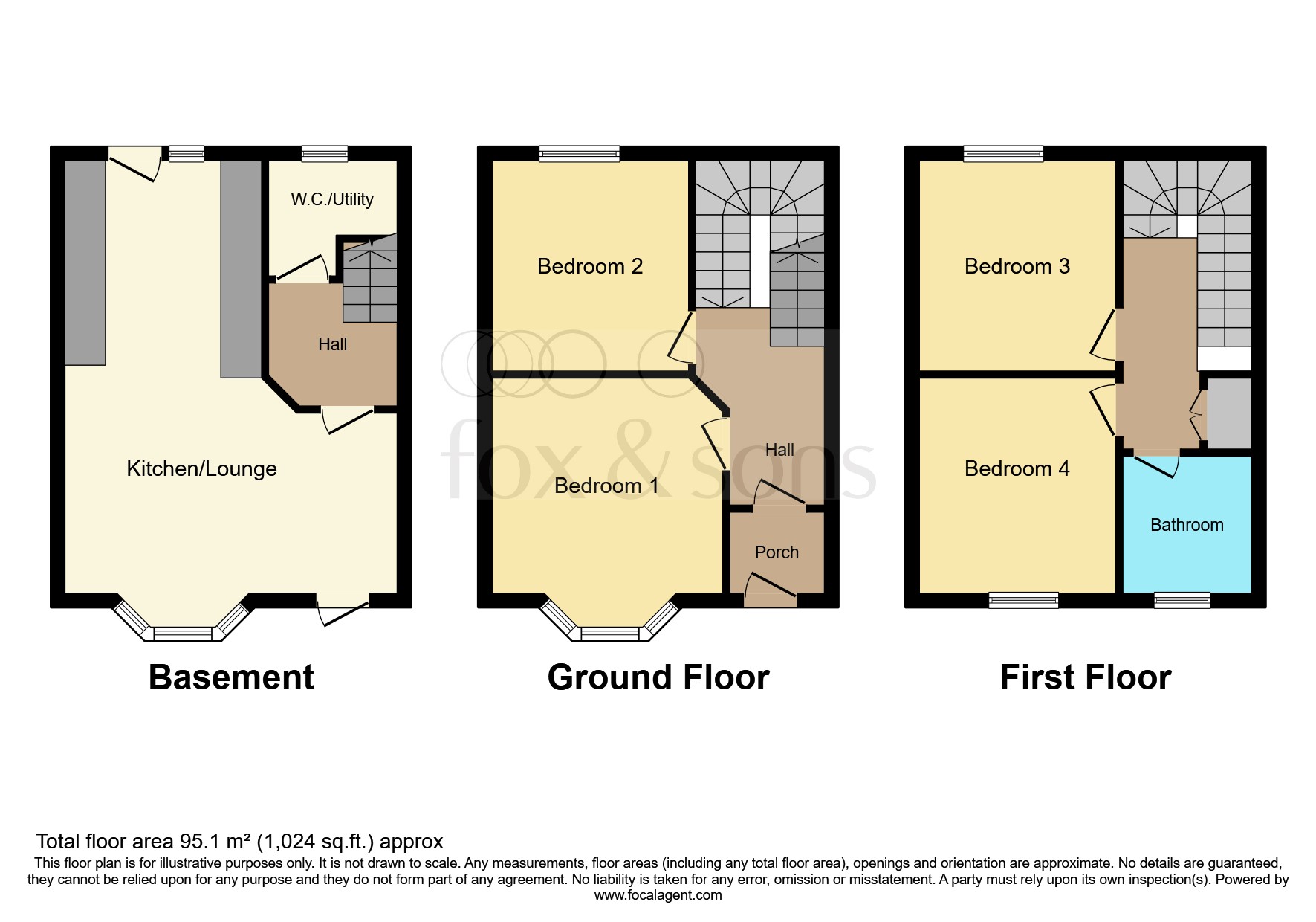 79, Manor Road, Hastings floorplan