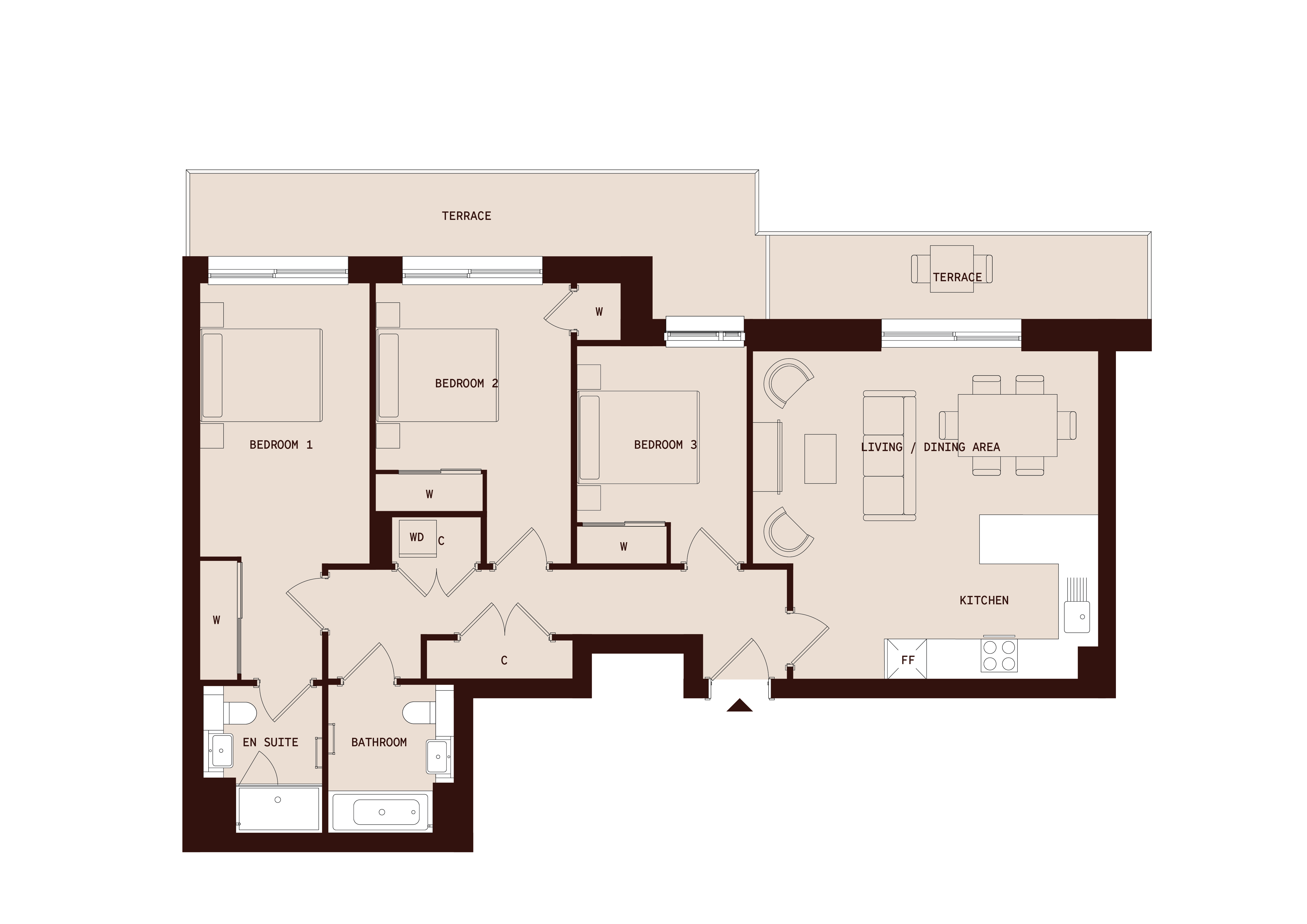 19 Beaufort Square, Colindale floorplan