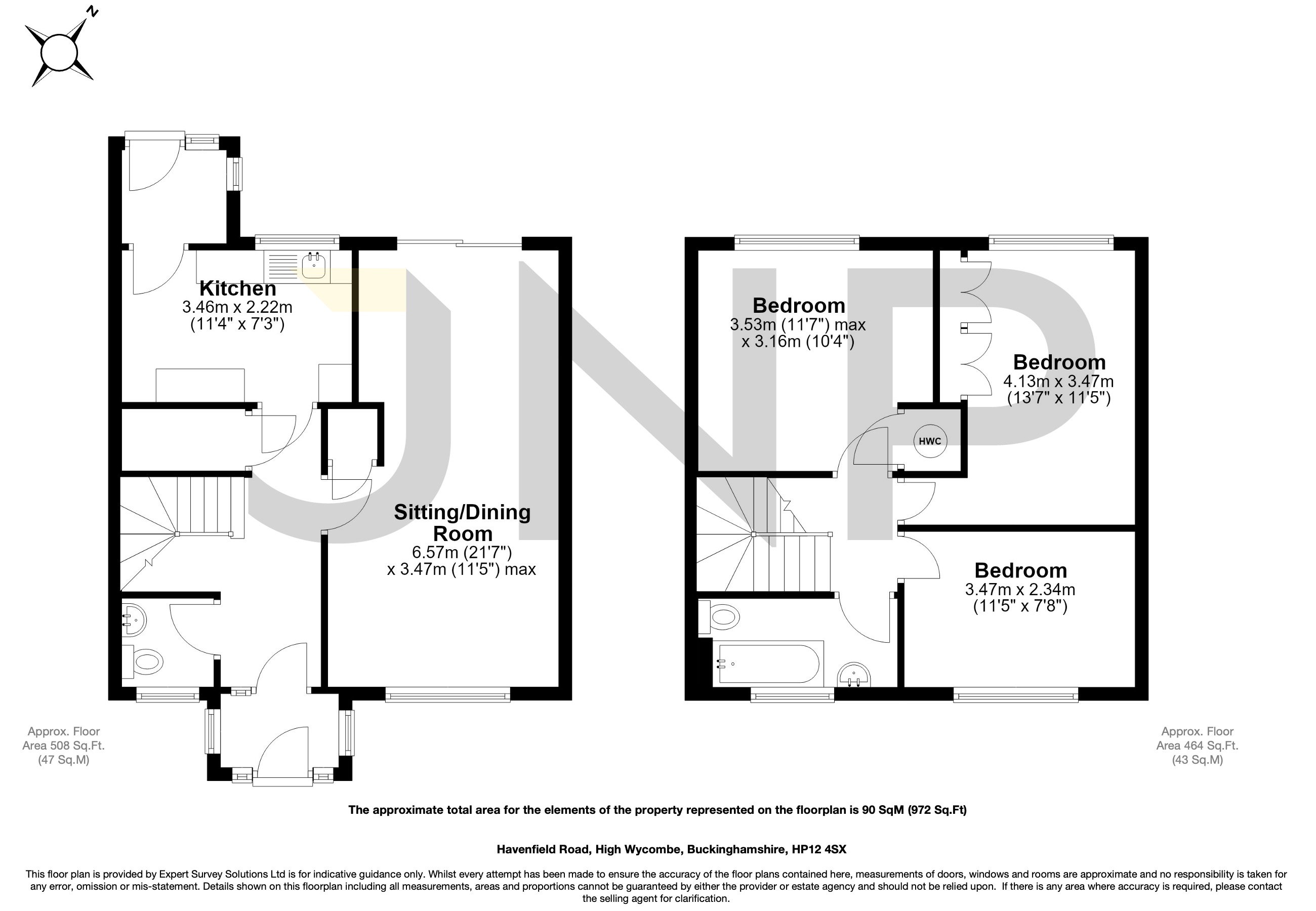 168, Havenfield Road, Buckinghamshire floorplan