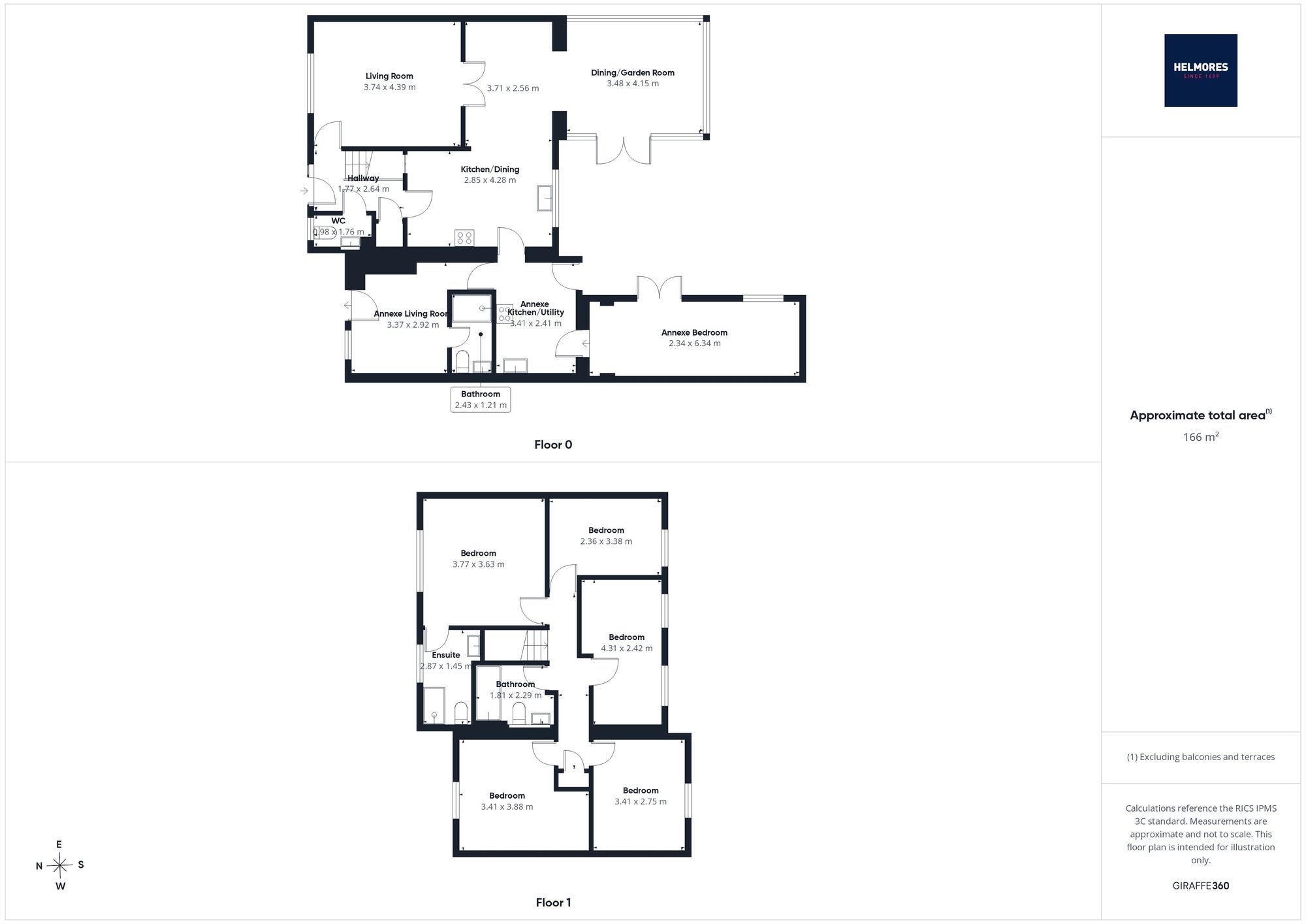 31, Beech Park, Crediton, EX17 floorplan