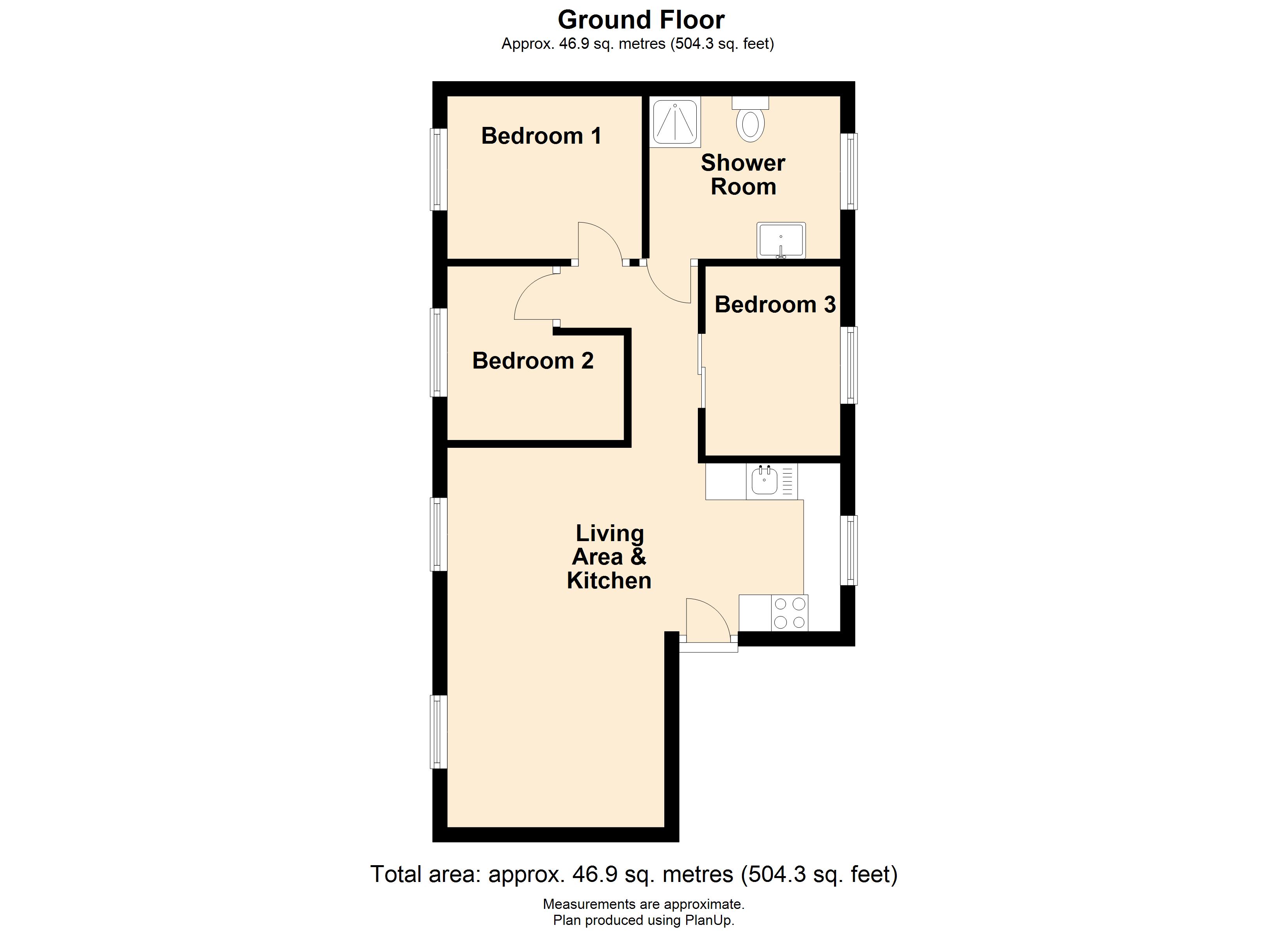 Flat 6, Cheltenham House,, Tudor Square, Pembrokeshire floorplan