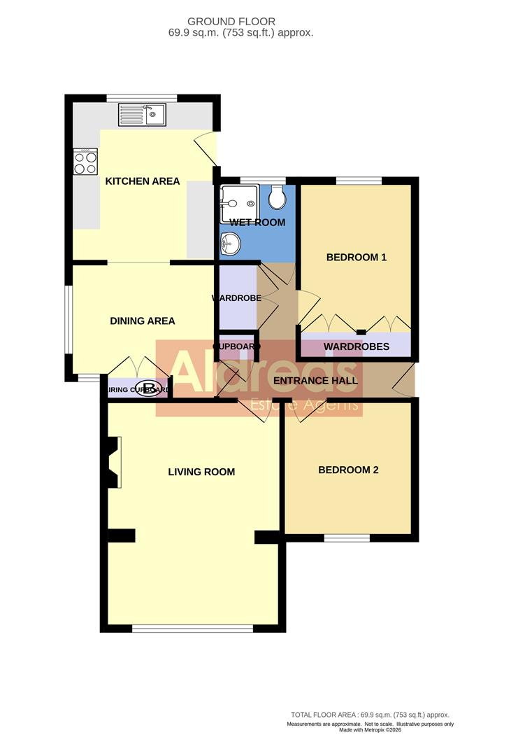 2, St. Nicholas Drive, Great Yarmouth floorplan