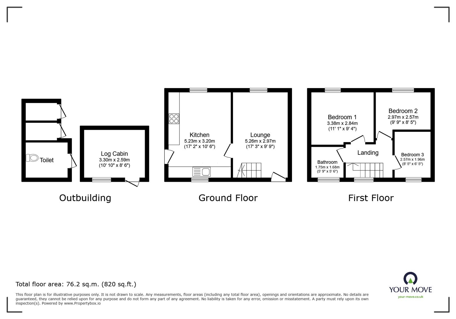 20, Lincoln Way, Swadlincote floorplan
