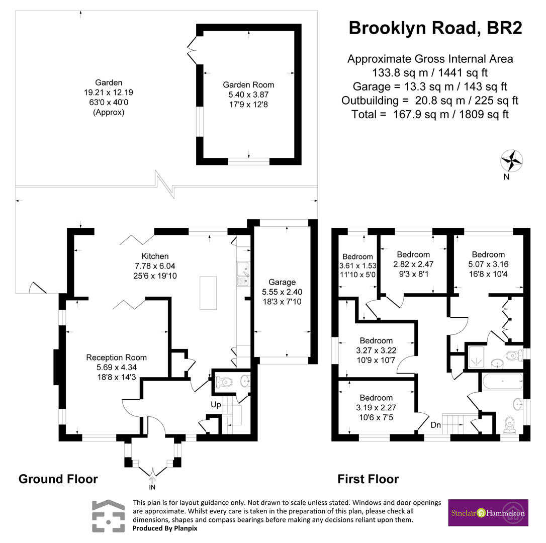 16, Brooklyn Road, Kent floorplan