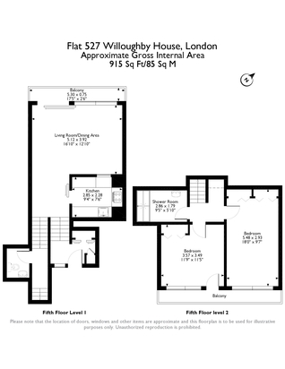 2 Bedrooms Flat to rent in Willoughby House, Barbican, London EC2Y