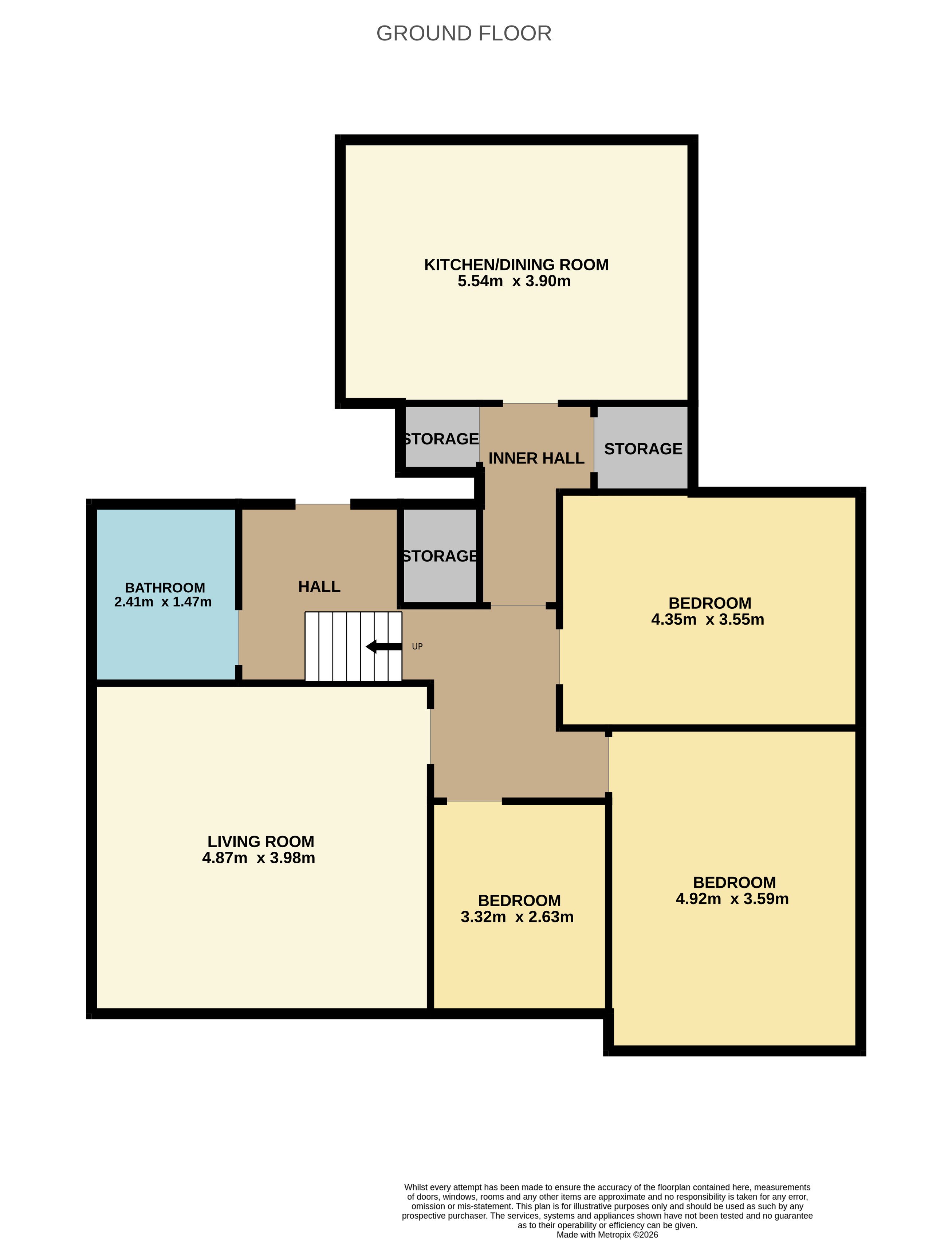 4, Albany Terrace, Dundee floorplan