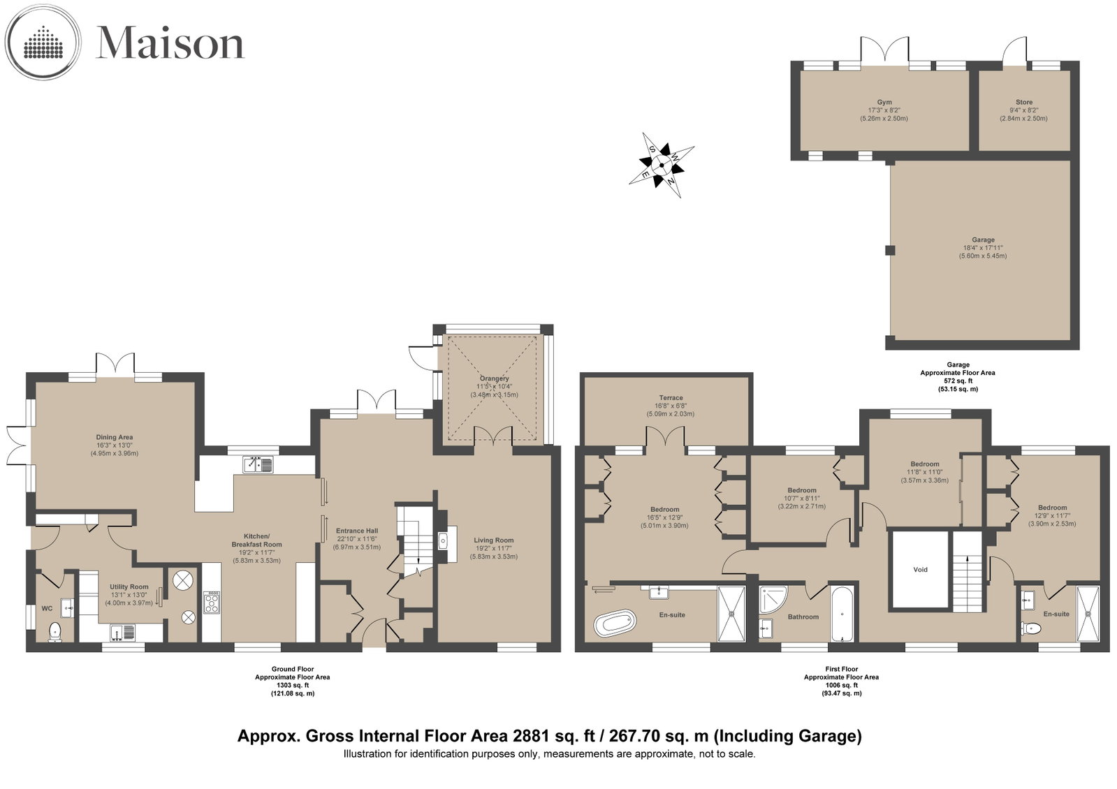 Sinnet House, Twitton Lane, Sevenoaks floorplan