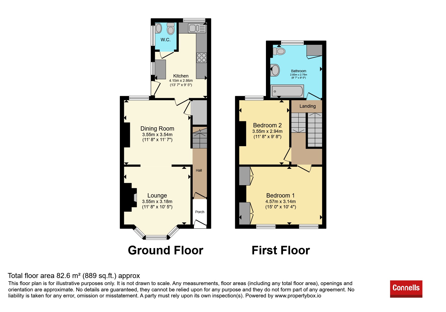 31, East Wonford Hill, Exeter floorplan