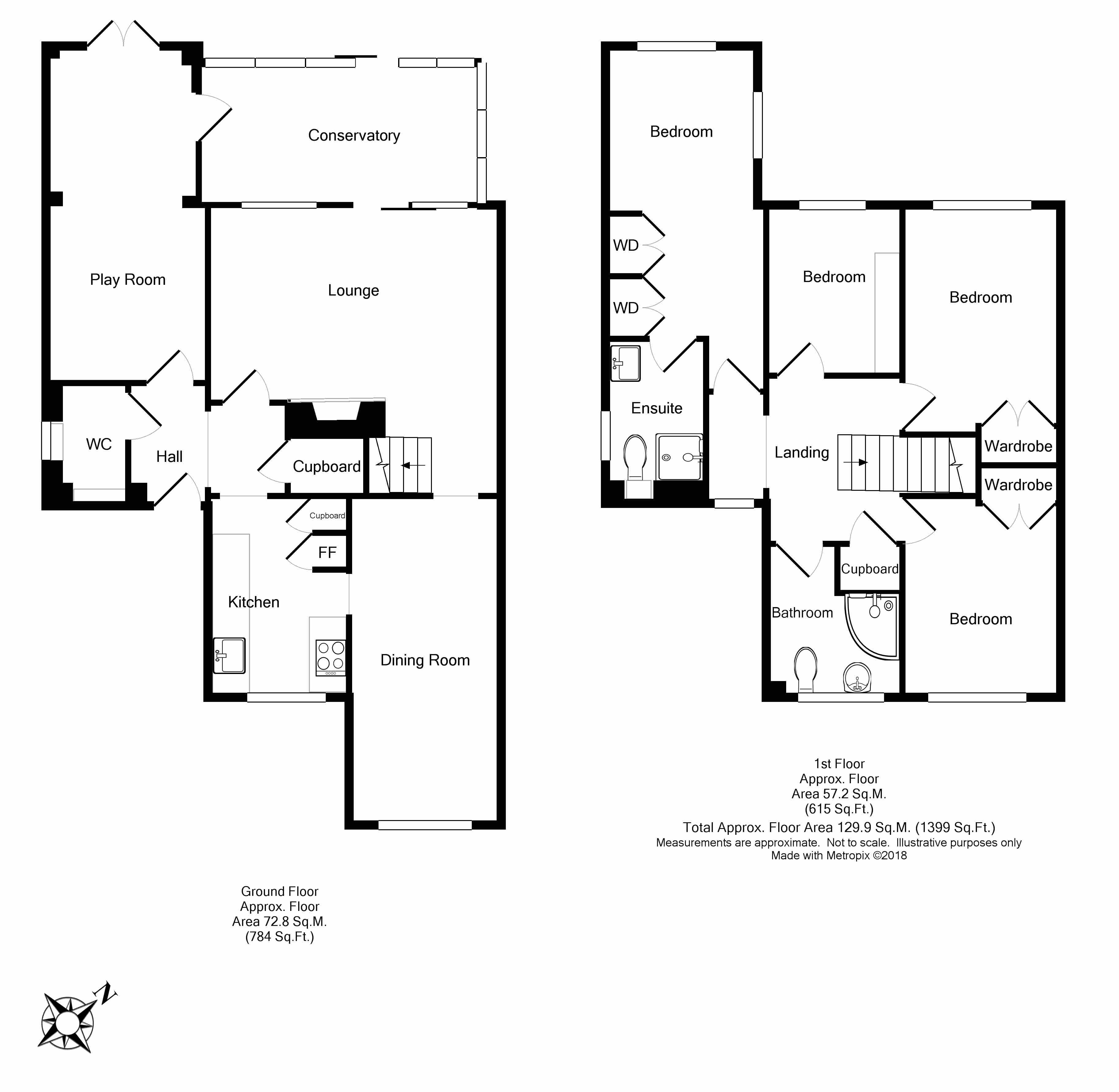 4 Bedrooms Semi-detached house for sale in Hogmoor Road, Whitehill GU35