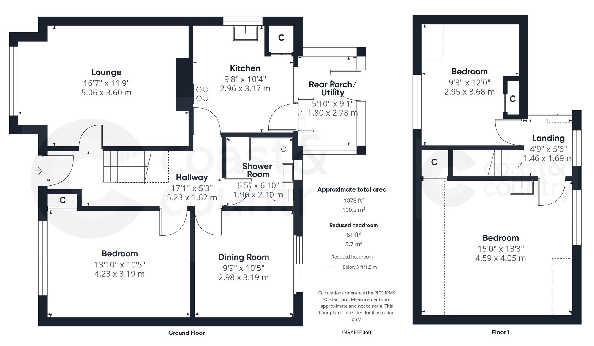 2 Barn Park Close, Newton Abbot floorplan