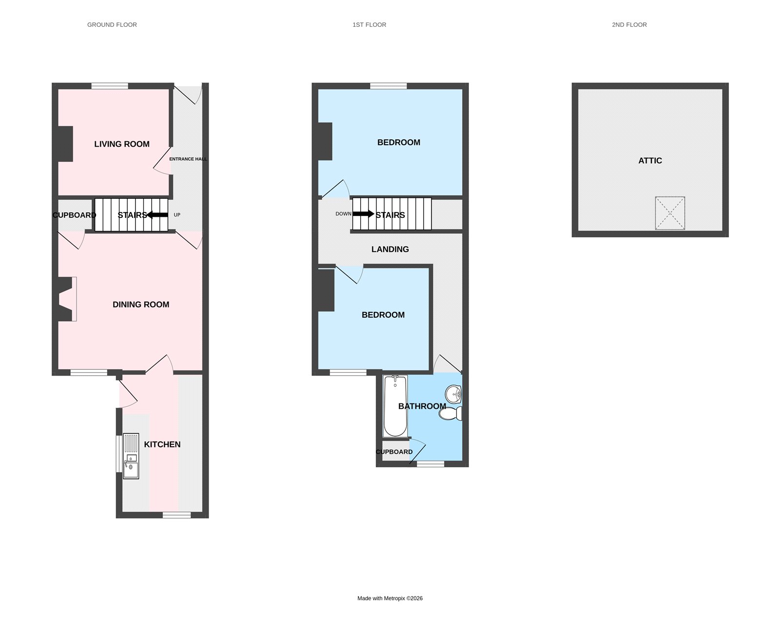 3, Rocke Street, Shrewsbury floorplan