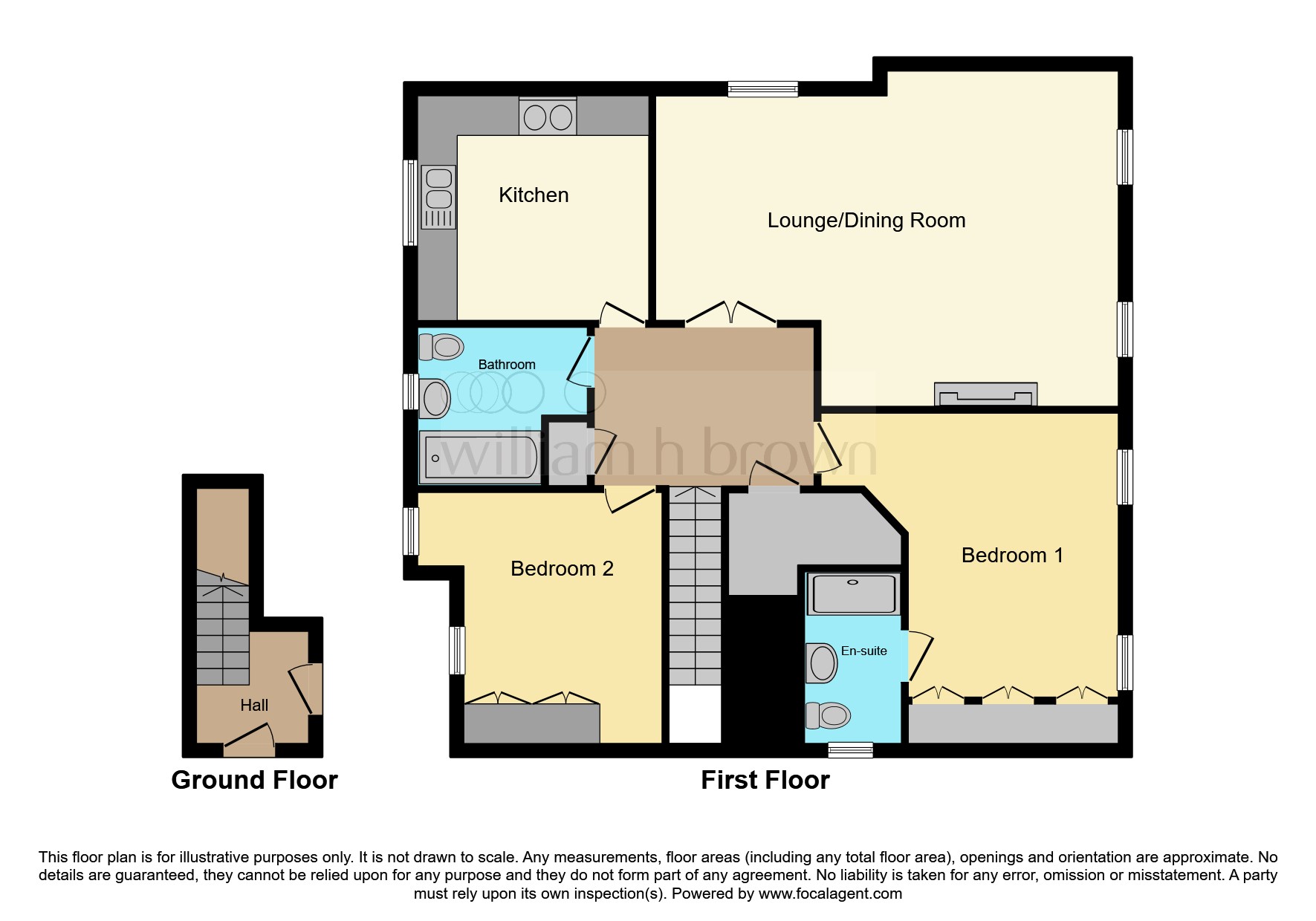 2, West Court, Hollins Hall, Hampsthwaite floorplan