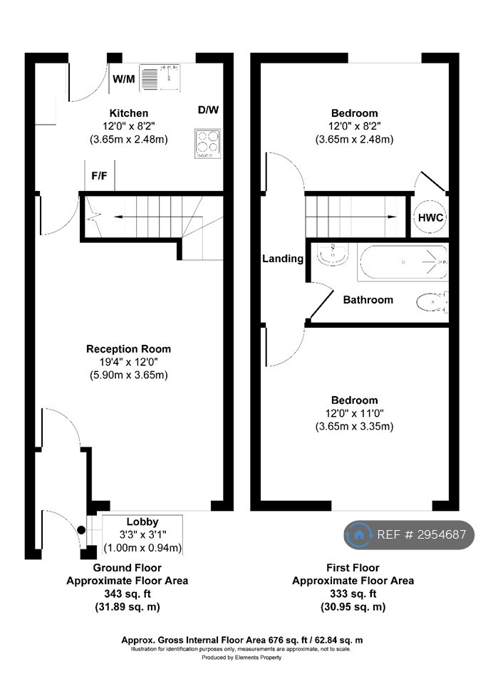 Orchard Way, Knebworth floorplan
