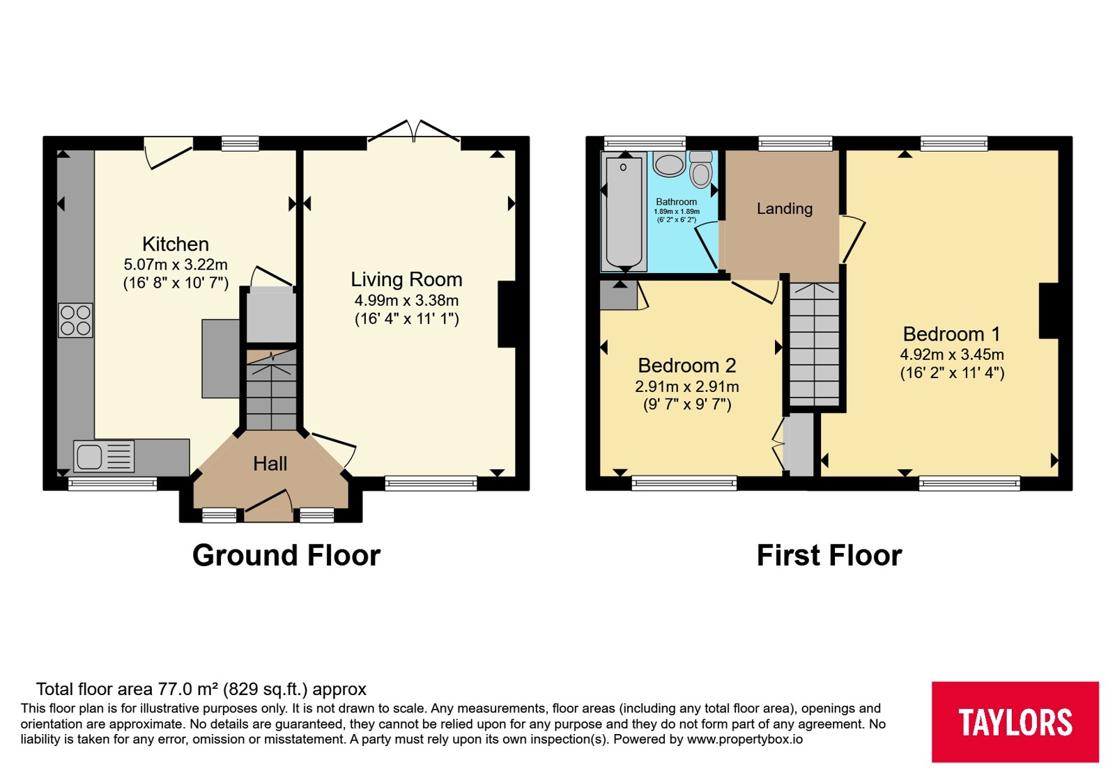 12, Franklin Street, Northamptonshire floorplan