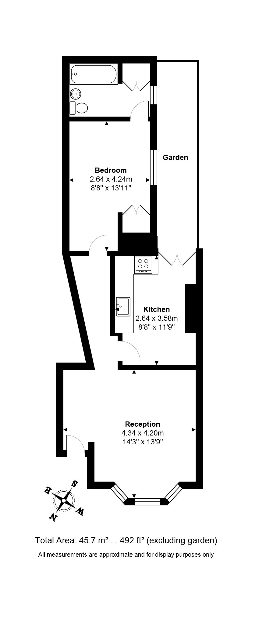 1 Bedrooms Flat to rent in Beaumont Road, London W4