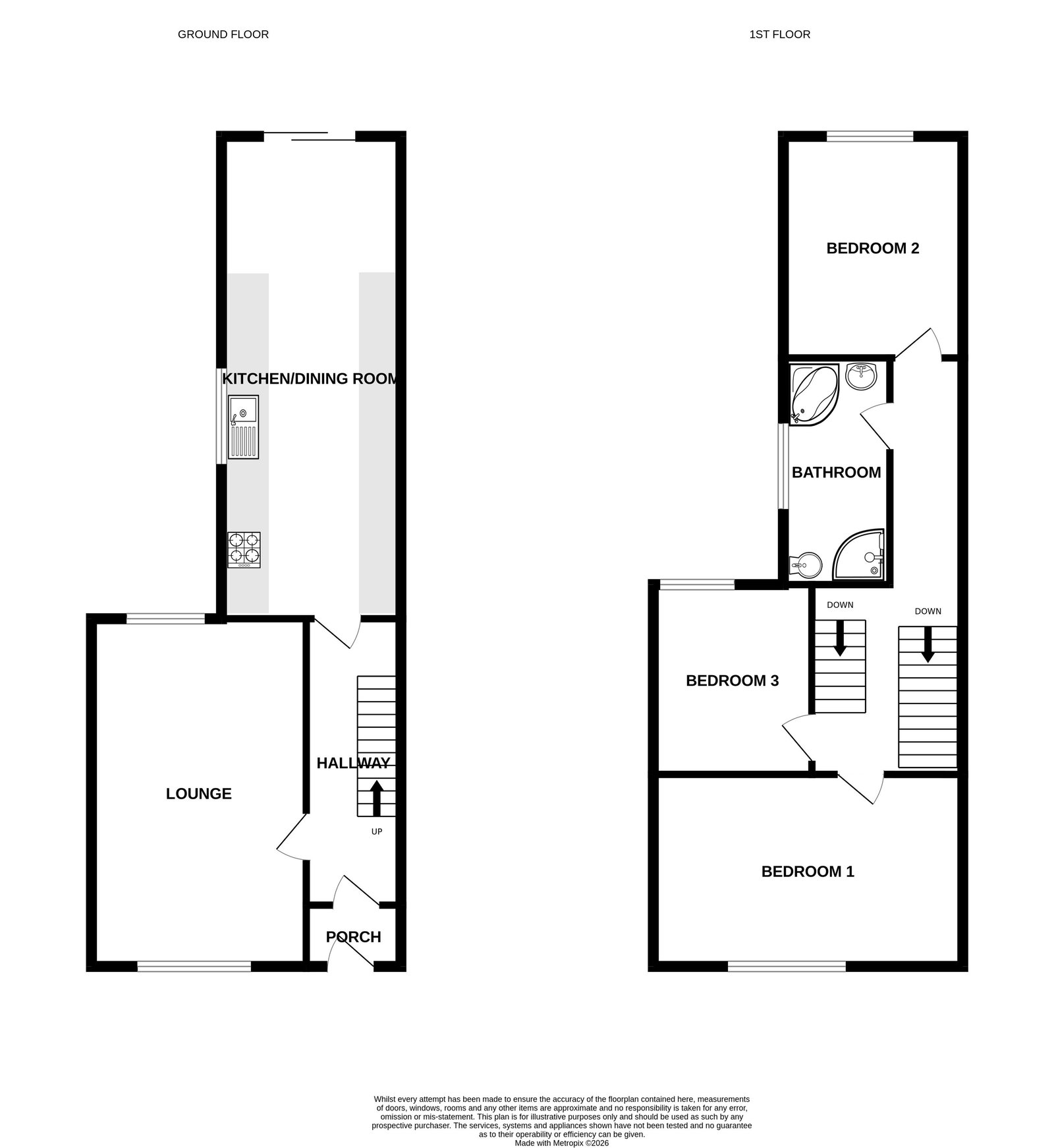 2, Margaret Street, Swansea floorplan